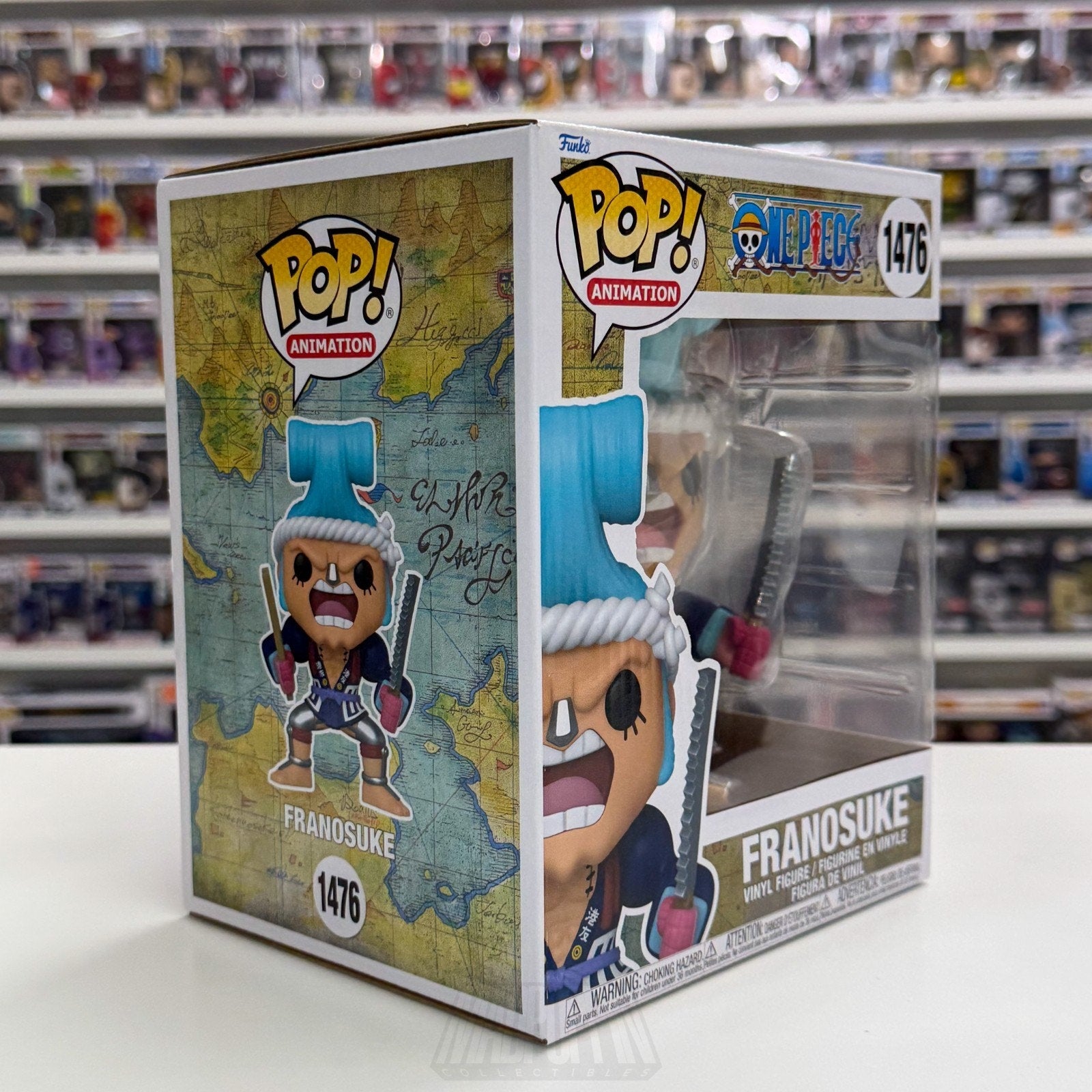 Funko Pop Anime One Piece Franosuke Franky 1476 Japan Manga Toy 6" Vinyl Figure