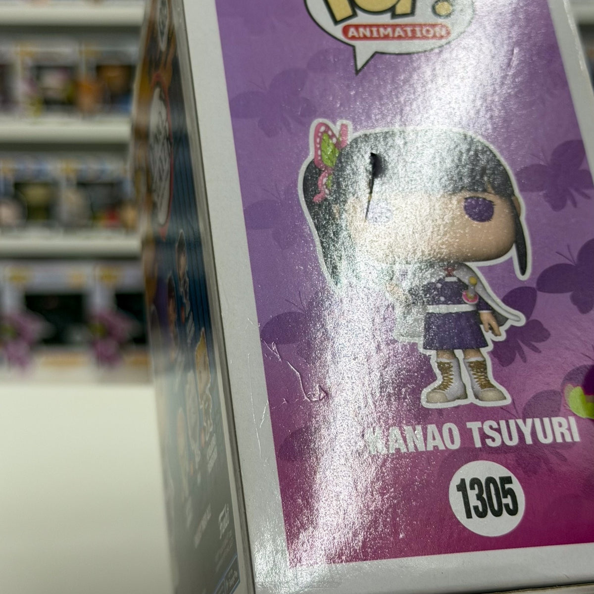Funko Pop Anime Demon Slayer Kanao Tsuyuri 1305 Japanese Manga Toy Vinyl Figure