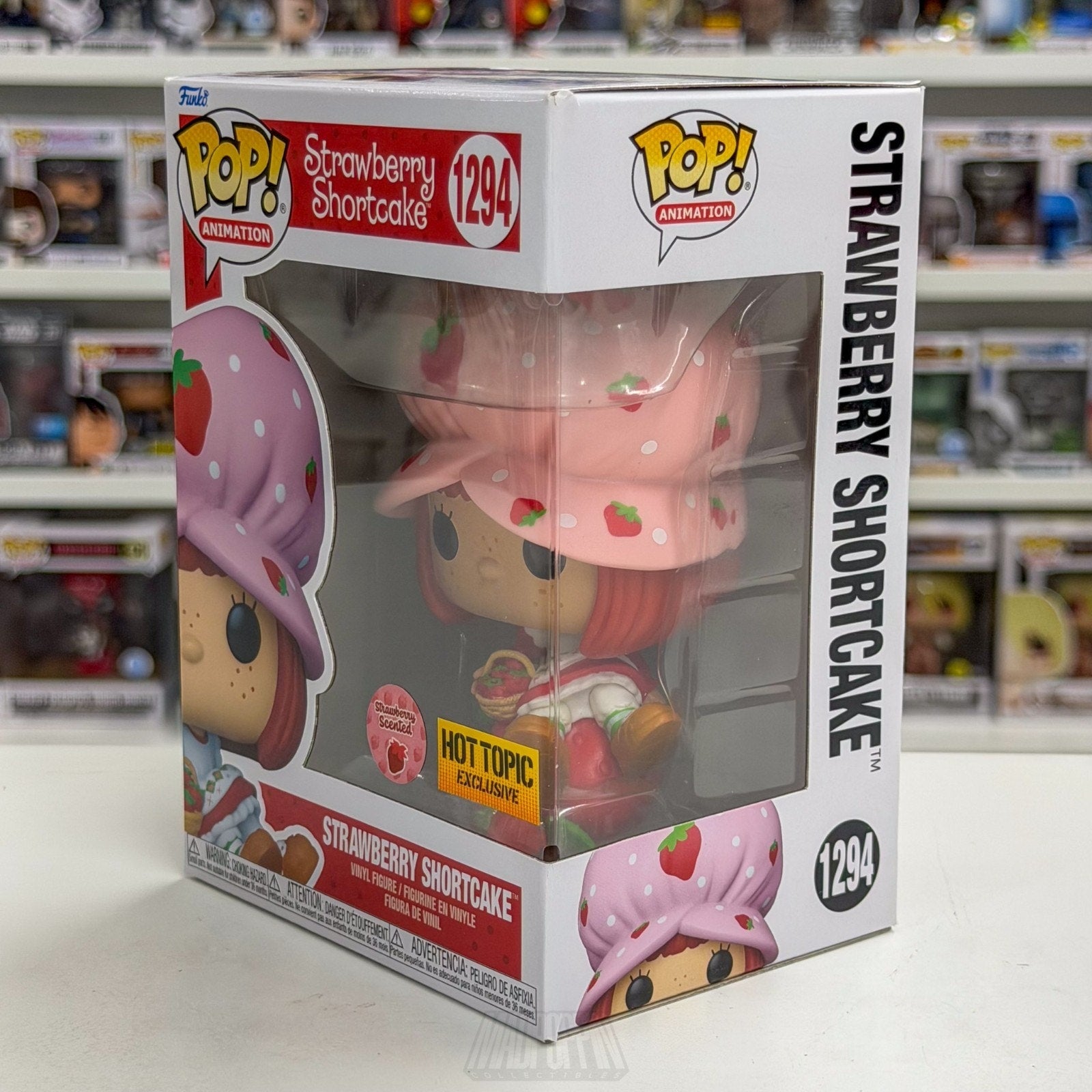 Funko Pop Animation Strawberry Shortcake Scented Hot Topic 1294 Toy Vinyl Figure
