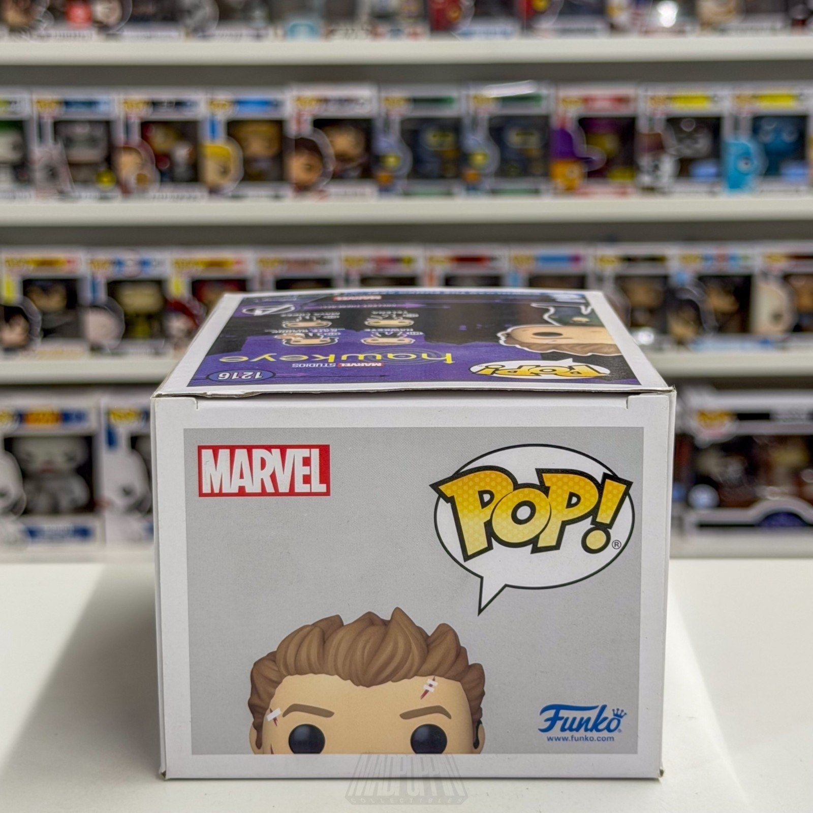 Funko Pop Marvel Hawkeye Clint Barton Christmas Sweater Target 1216 Vinyl Figure