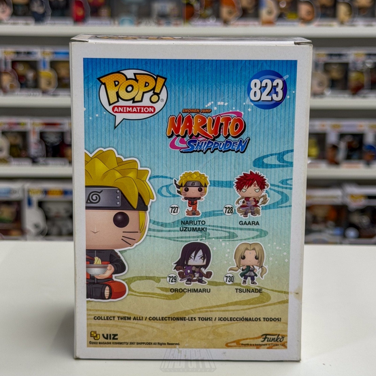 Funko Pop Anime Naruto Uzumaki Eating Noodles Special Edition 823 Vinyl Figure
