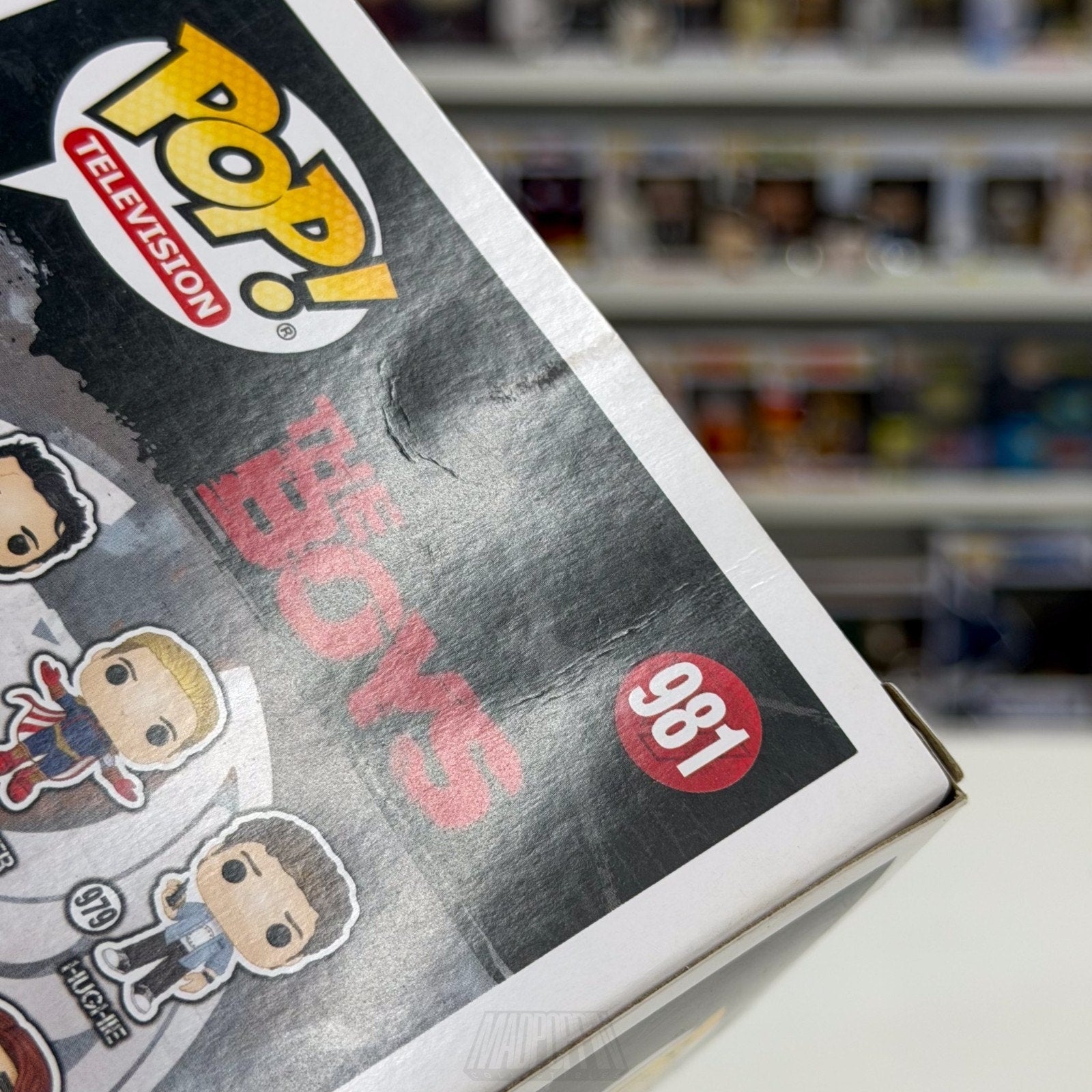Funko Pop TV The Boys Translucent 981 Invisible Seven Supe Vought Vinyl Figure