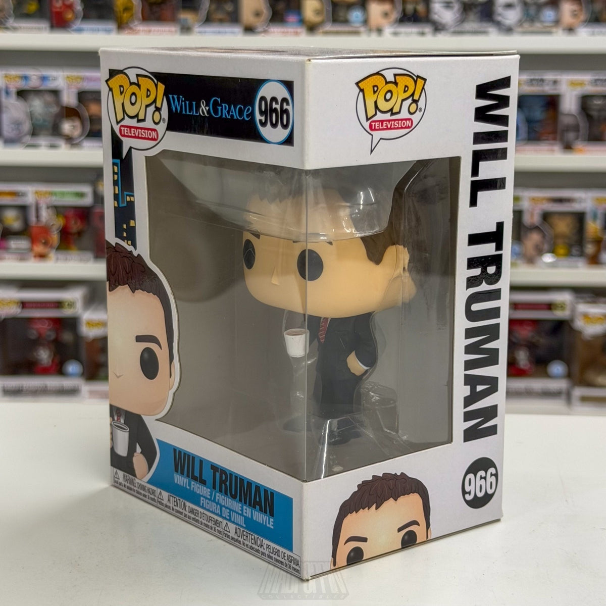 Funko Pop TV Will & Grace Will Truman 966 Lawyer NYC Comedy Sitcom Vinyl Figure
