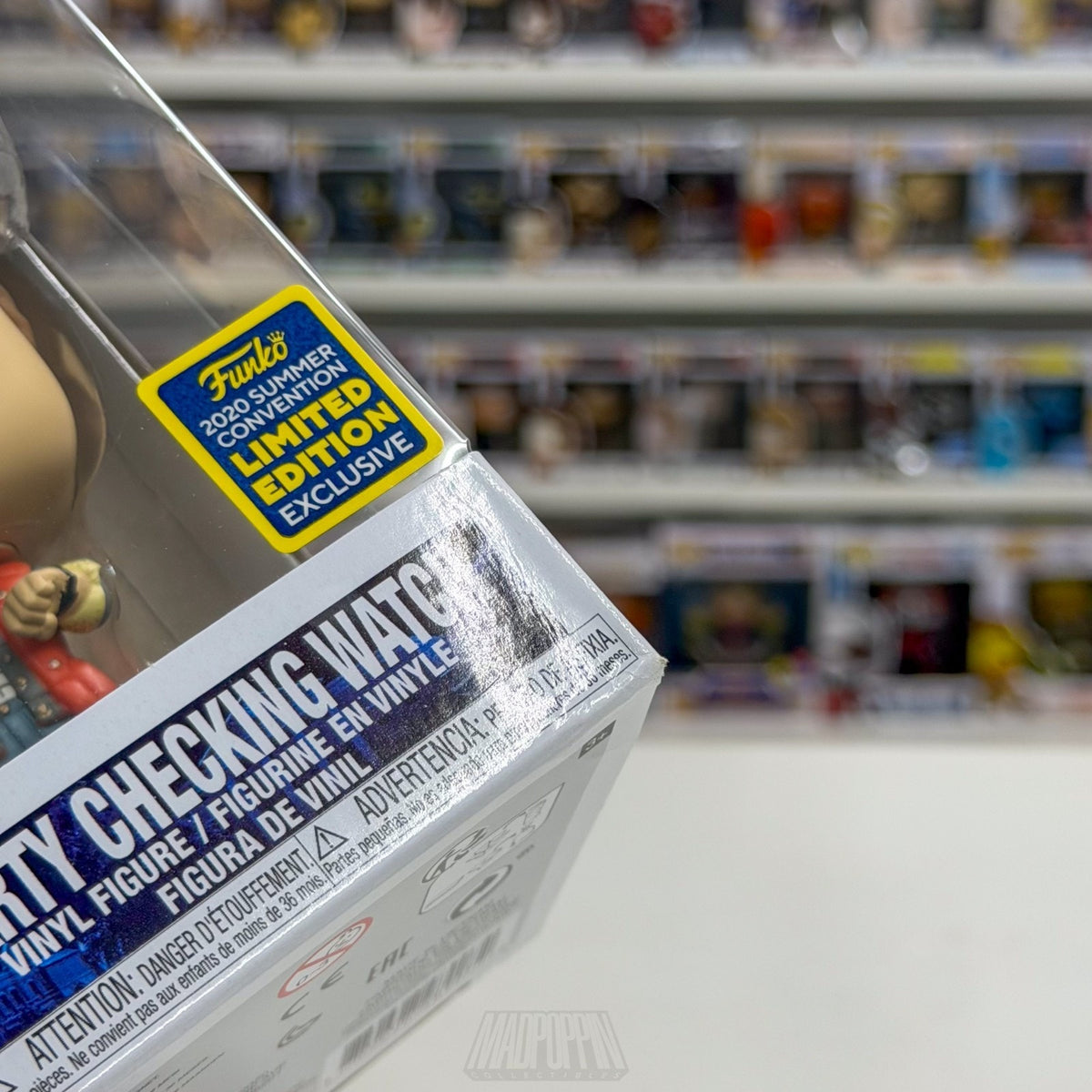 Funko Pop Movies Back to the Future Marty Checking Watch SDCC 965 Vinyl Figure