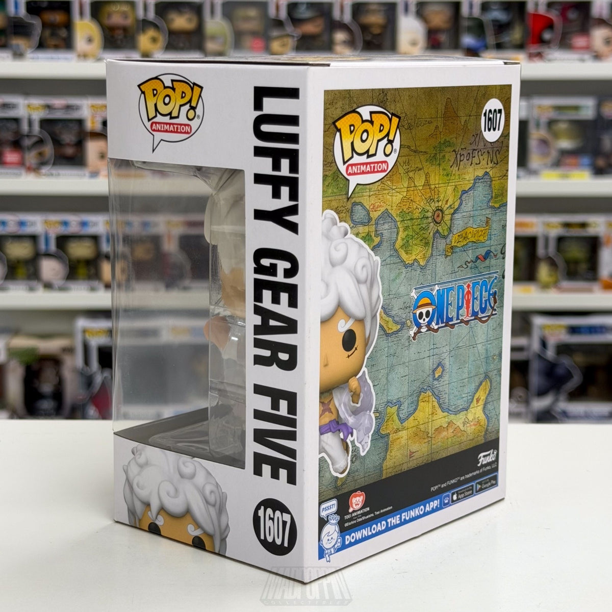 Funko Pop Anime One Piece Luffy Gear Five 1607 Japanese Manga Toy Vinyl Figure