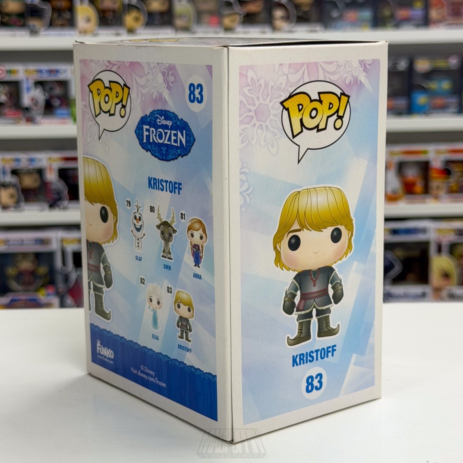 Funko Pop Disney Frozen Kristoff 83 Iceman Snow Queen Fairy Tale Vinyl Figure