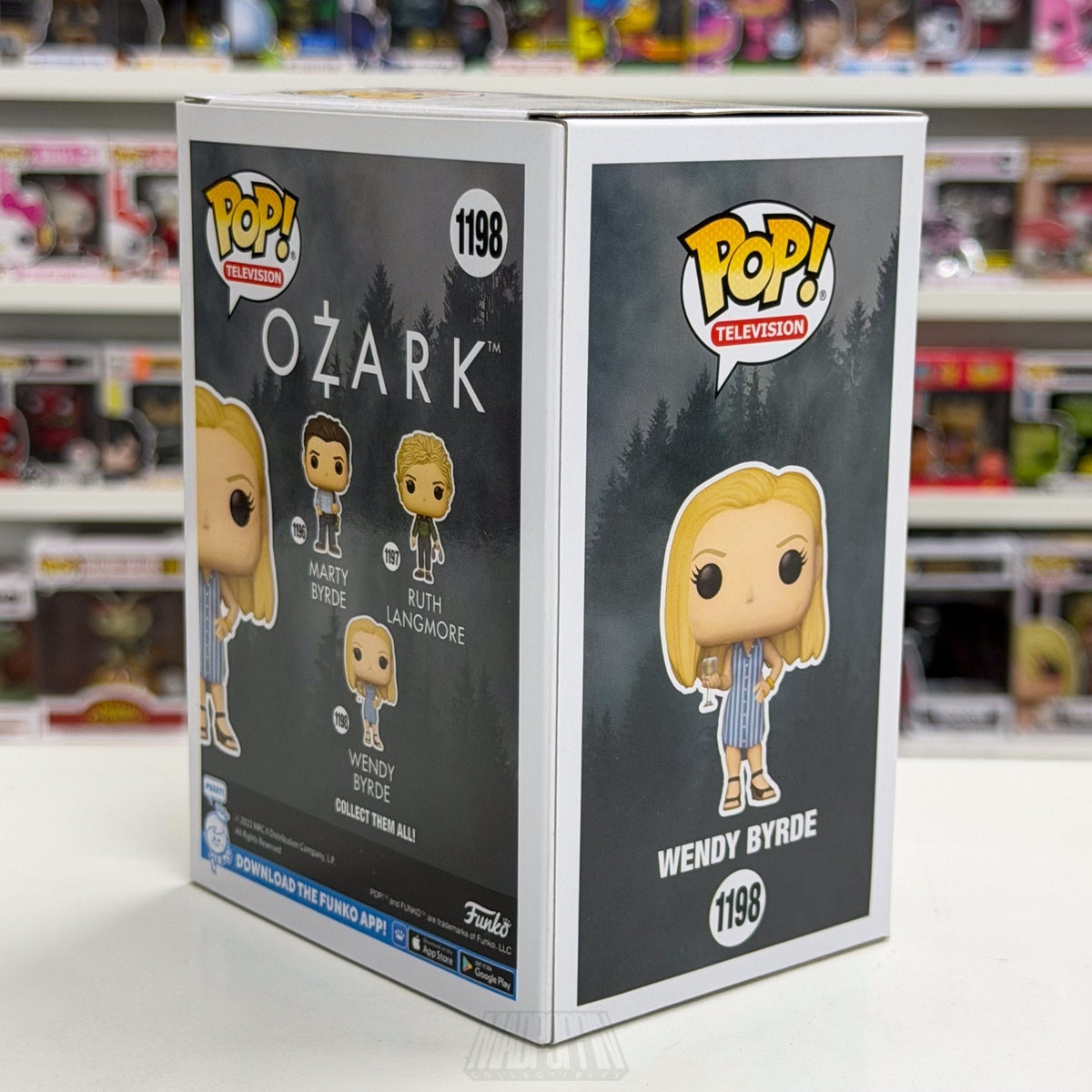Funko Pop TV Netflix Ozark Wendy Byrde 1198 Crime Drama Missouri Vinyl Figure