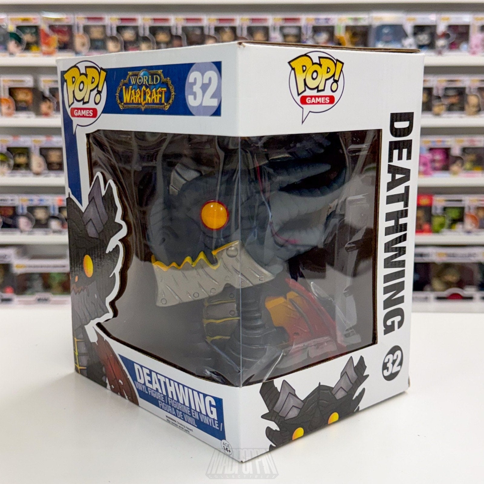 Funko Pop Games World of Warcraft Deathwing WoW 32 Dragon Toy Vinyl 6" Figure