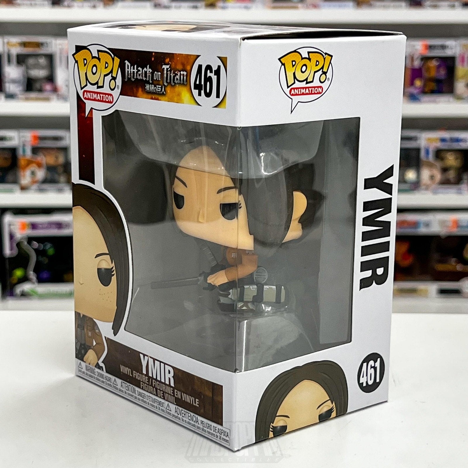 Funko Pop Anime Attack On Titan Ymir 461 Vinyl Figure AOT Animation Manga Toy