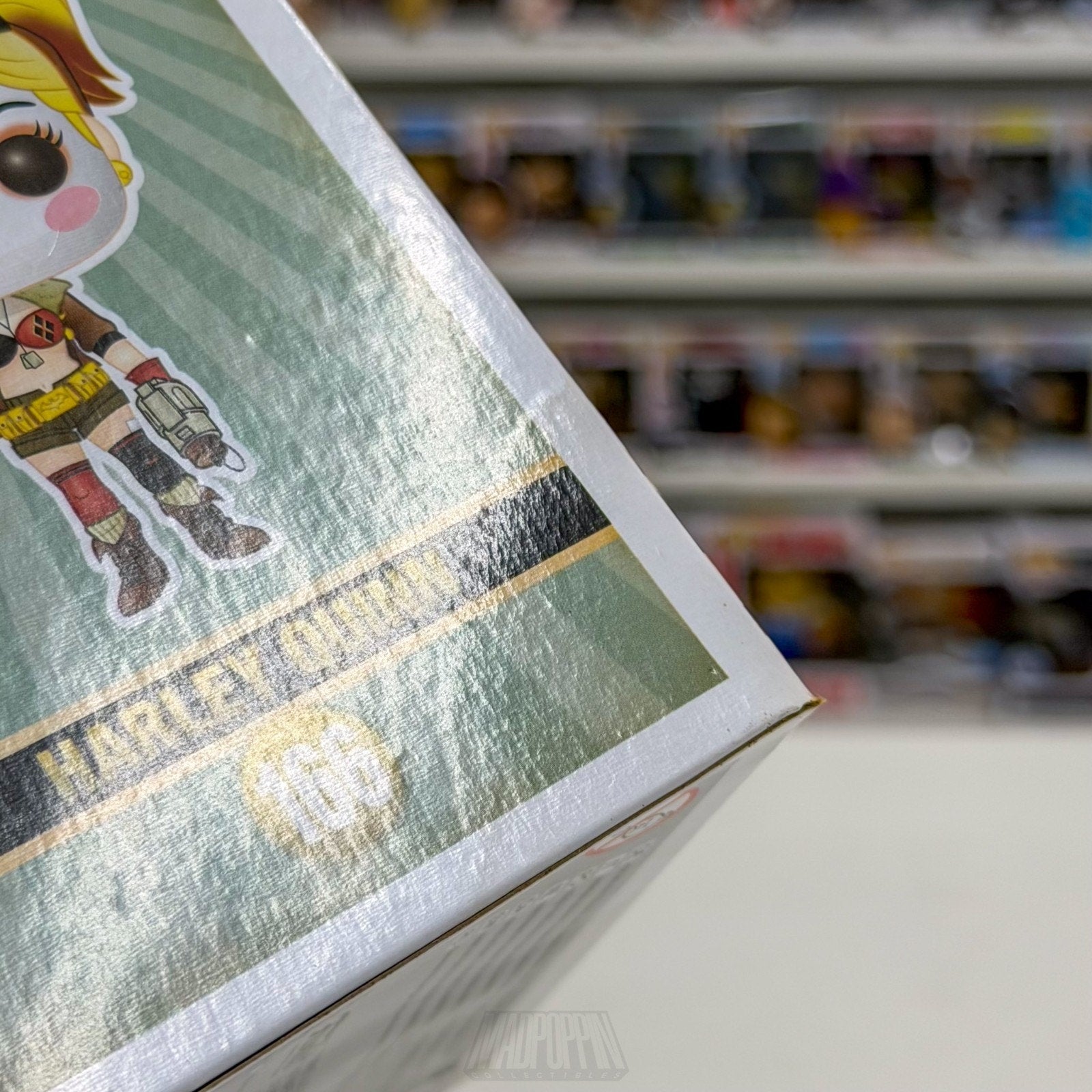 Funko Pop DC Bombshells Harley Quinn Festive My Geek Box 166 Toy Vinyl Figure