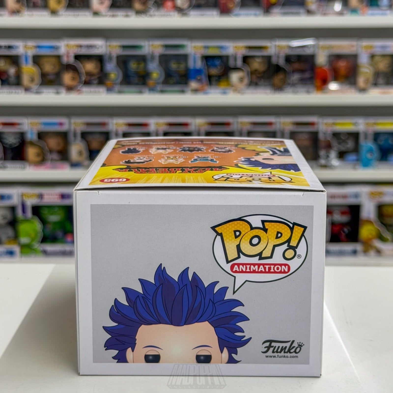 Funko Pop Anime My Hero Academia Hitoshi Shinso GameStop 695 Manga Vinyl Figure