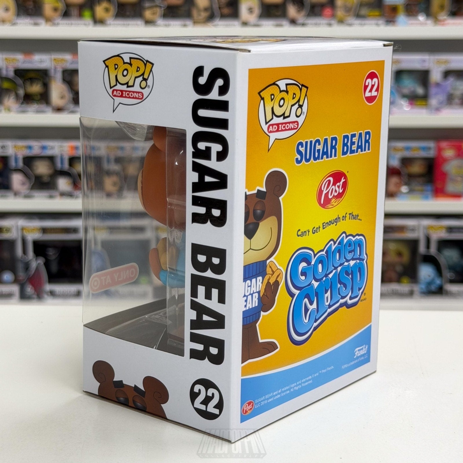 Funko Pop Ad Icons Sugar Bear Target Exclusive 22 Cereal Mascot Toy Vinyl Figure