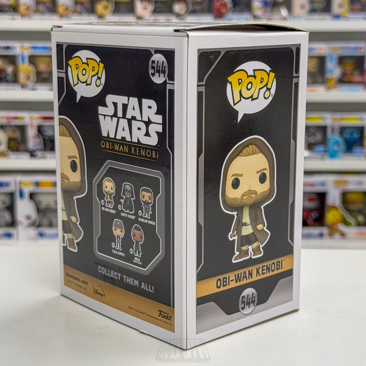 Funko Pop Star Wars Obi-Wan Kenobi Jedi Robe Exclusive 544 Force Toy Figure