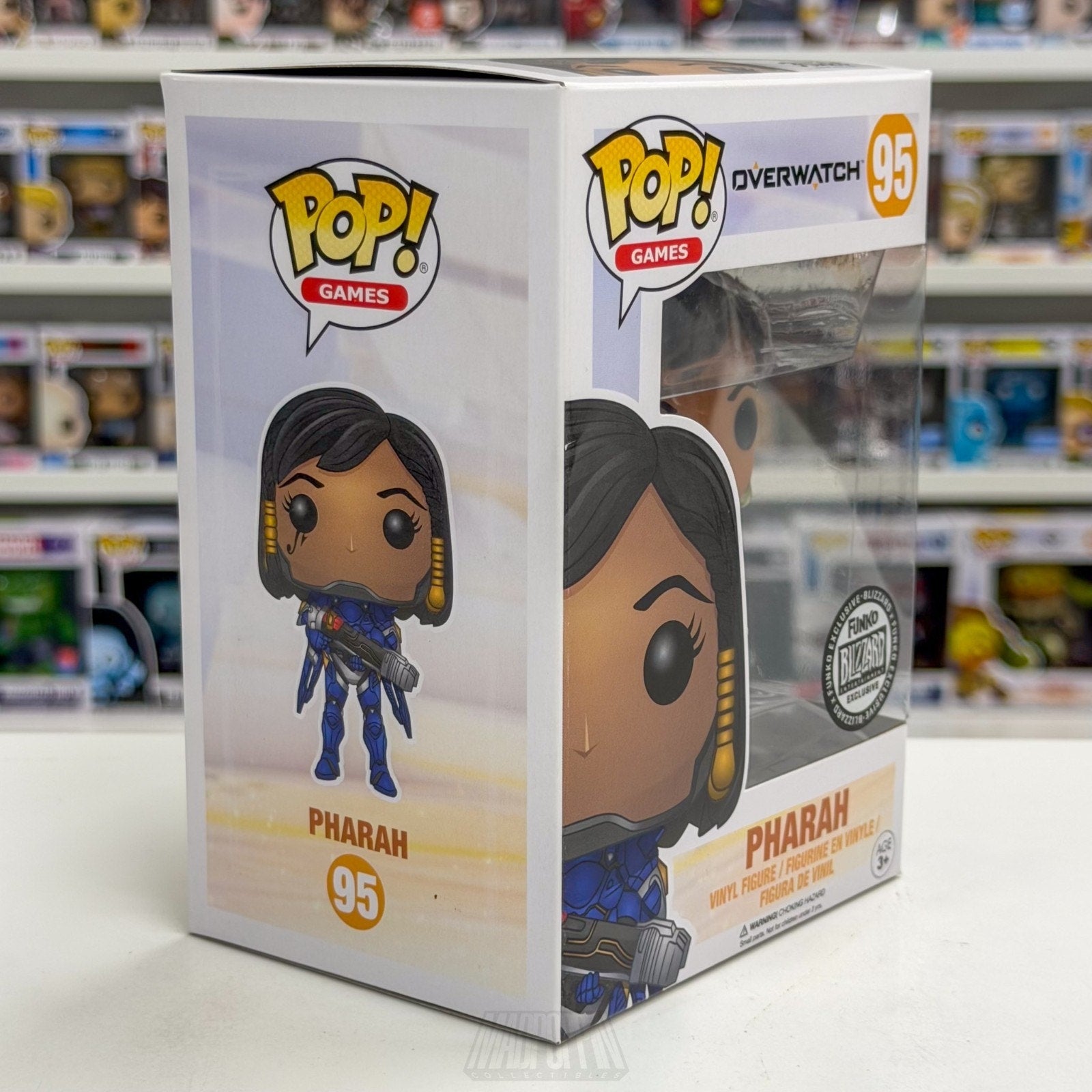 Funko Pop Games Overwatch Pharah Titanium Blizzard Gear Store 95 Vinyl Figure
