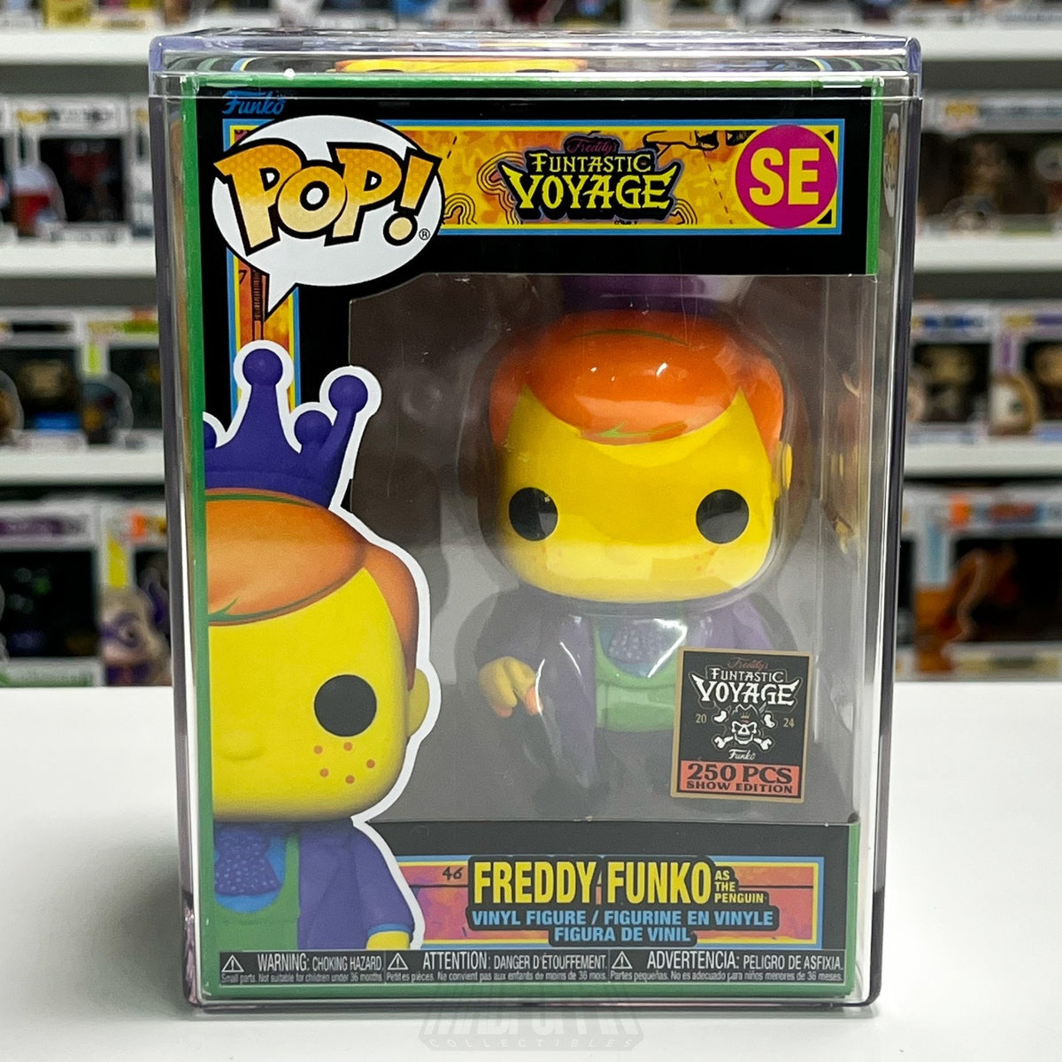 Funko Pop Fundays Funtastic Voyage Freddy Penguin Blacklight 250pcs DC Batman