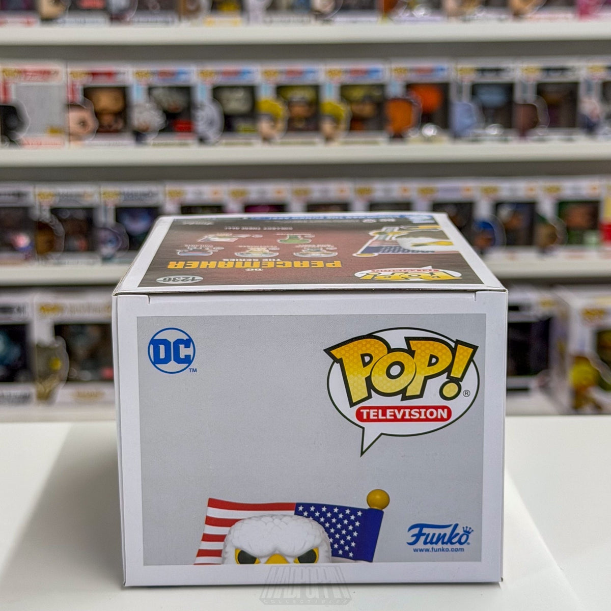 Funko Pop TV Peacemaker Eagly 1236 Suicide Squad Vigilante Eagle Vinyl Figure