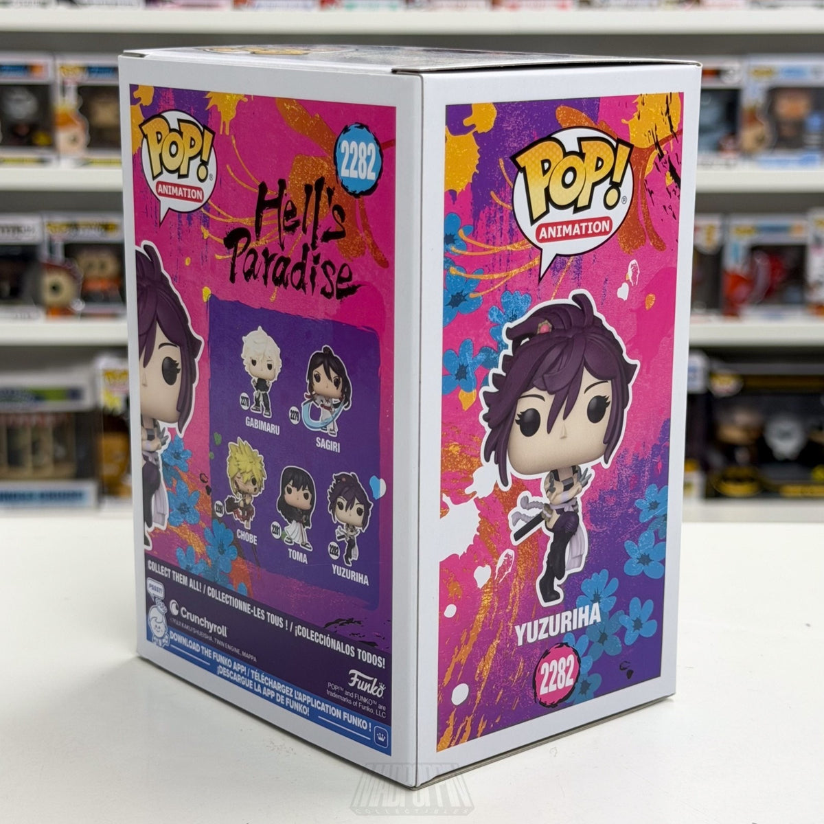 Funko Pop Anime Hell's Paradise Yuzuriha 2282 Japanese Manga Toy Vinyl Figure