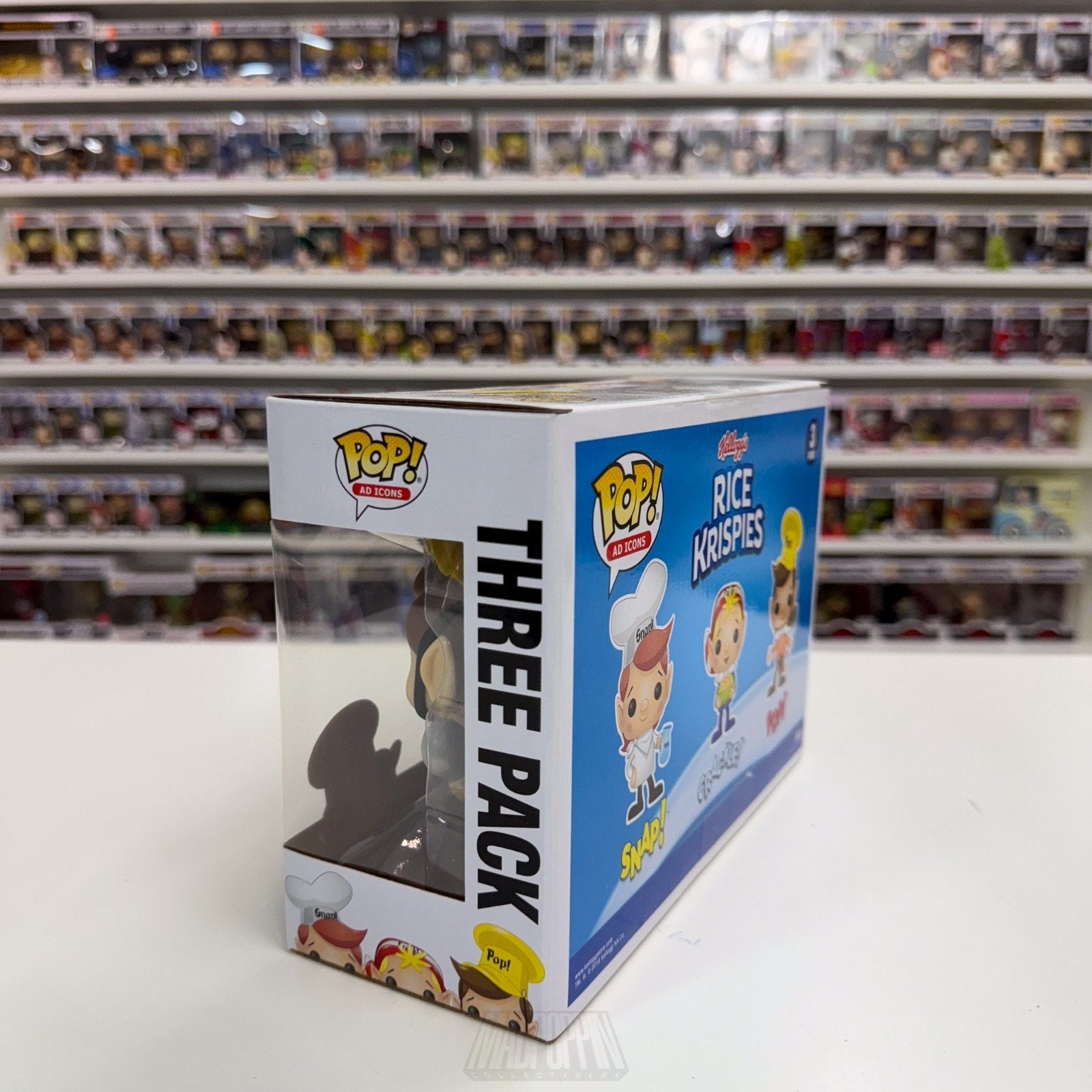 Funko Pop Ad Icons Rice Krispies Snap Crackle Excl 3 Pack Mascots Vinyl Figure