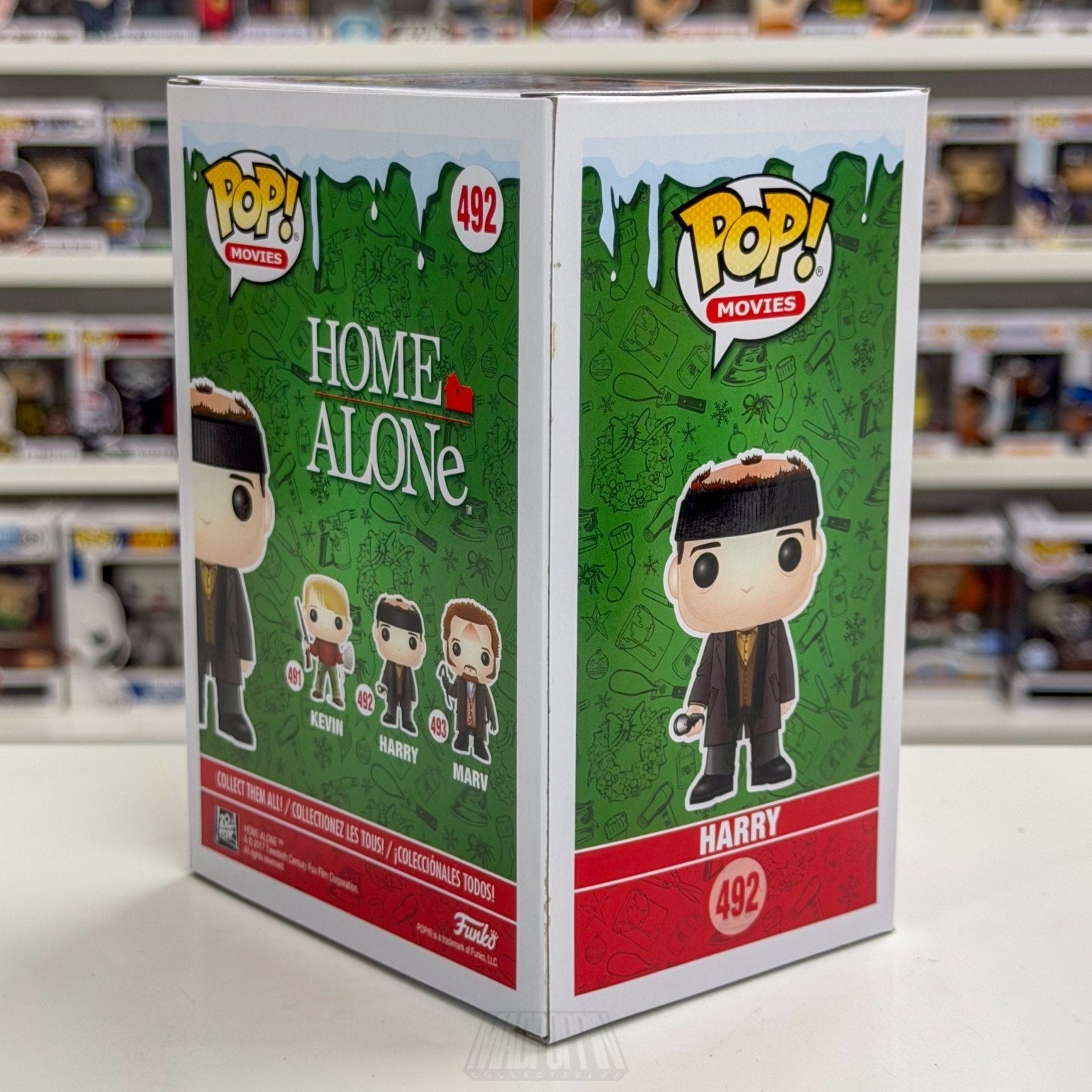 Funko Pop Movies Home Alone Harry 492 Burglar Wet Bandits Chicago Vinyl Figure