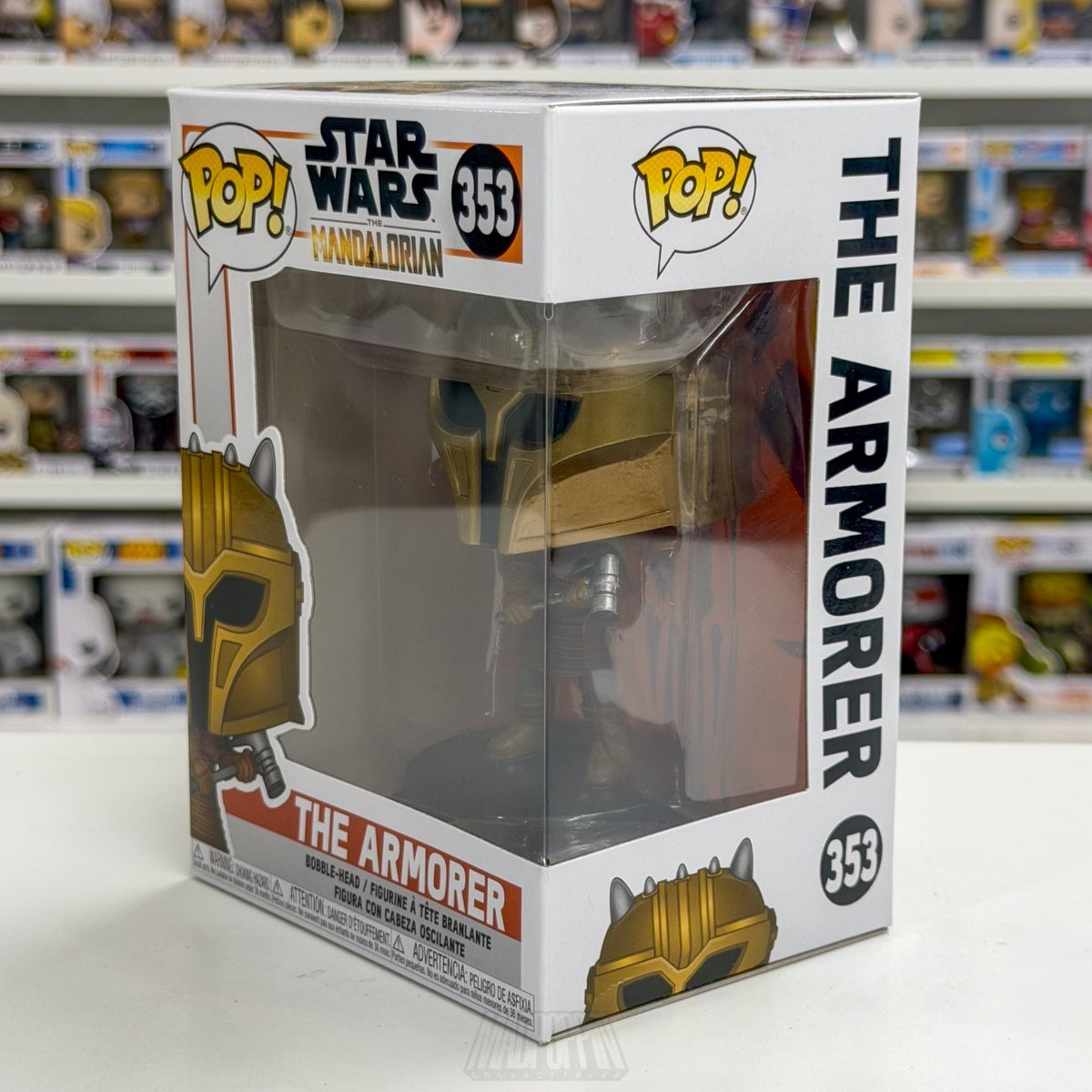 Funko Pop Star Wars Mandalorian The Armorer 353 Mandalore Tribe Toy Vinyl Figure