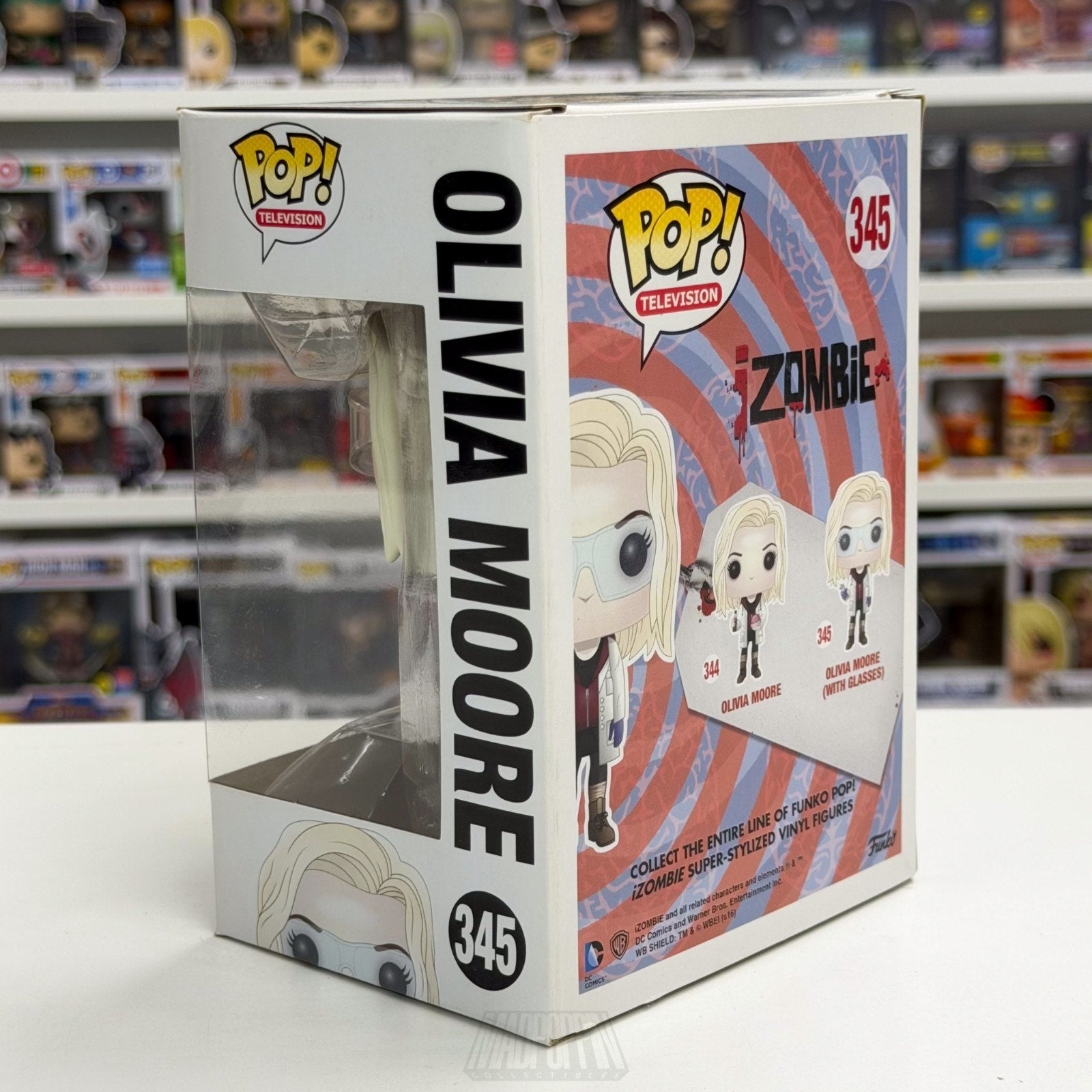 Funko Pop TV iZombie Olivia Moore 345 Supernatural Drama Series Toy Vinyl Figure