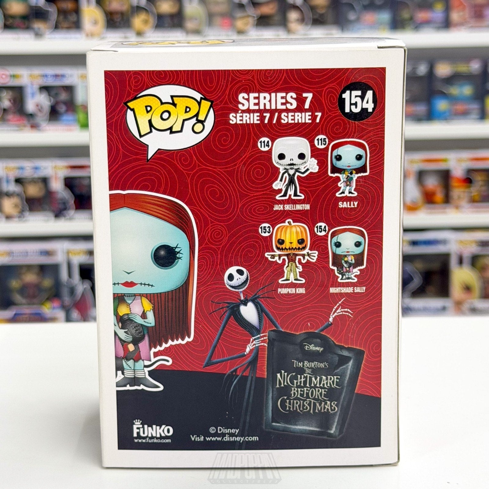 Funko Pop Disney Nightmare Before Christmas Sally Nightshade 154 NBC Toy Figure
