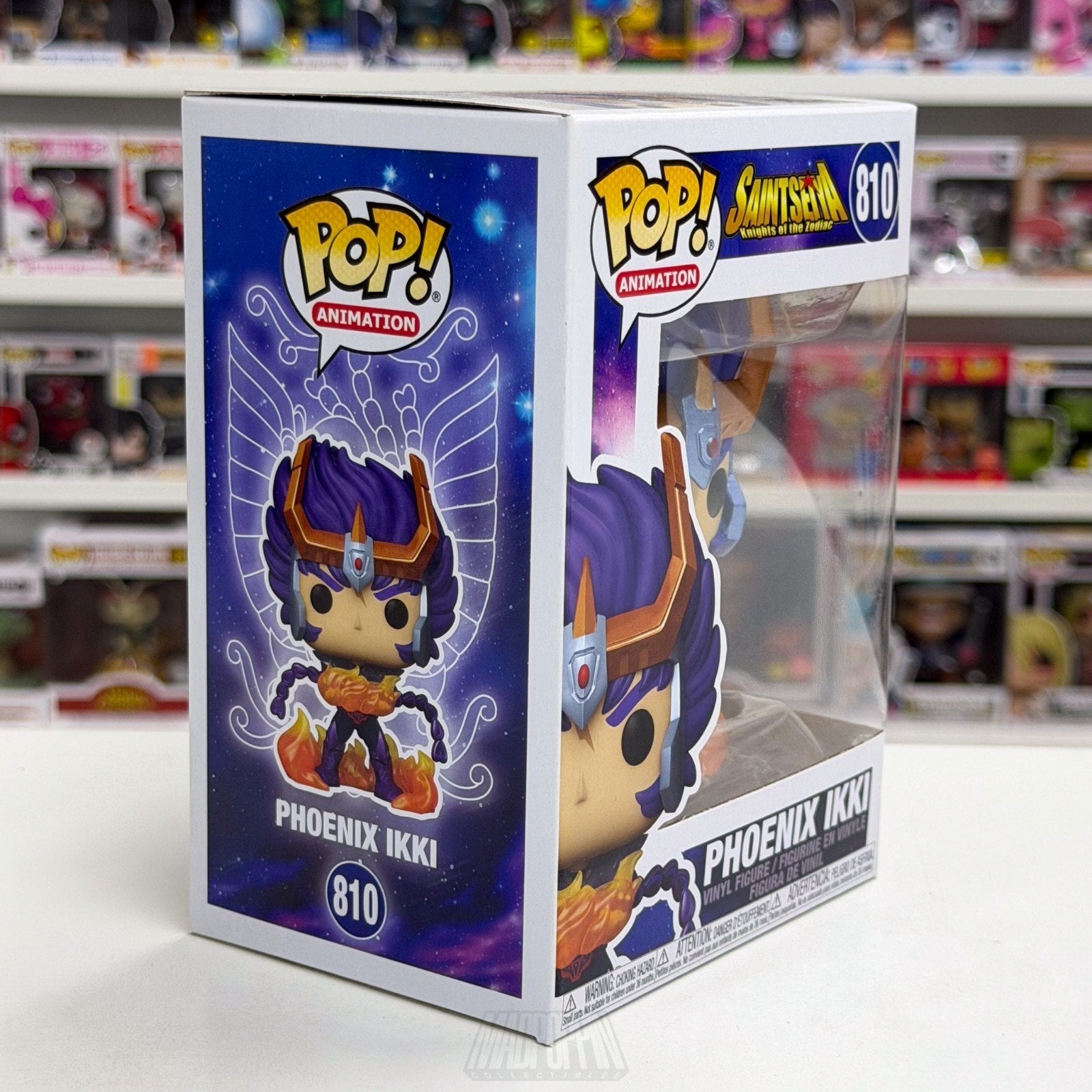 Funko Pop Anime Saint Seiya Phoenix Ikki 810 Japanese Manga Fantasy Vinyl Figure