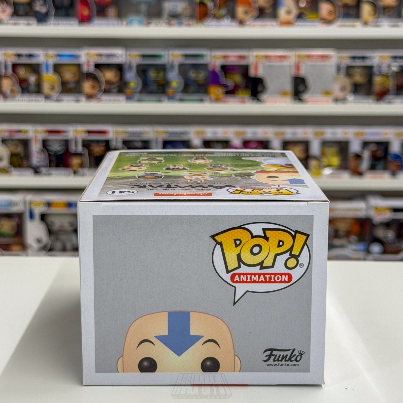 Funko Pop Animation Nickelodeon Avatar Aang On Airscooter Hot Topic 541 Figure