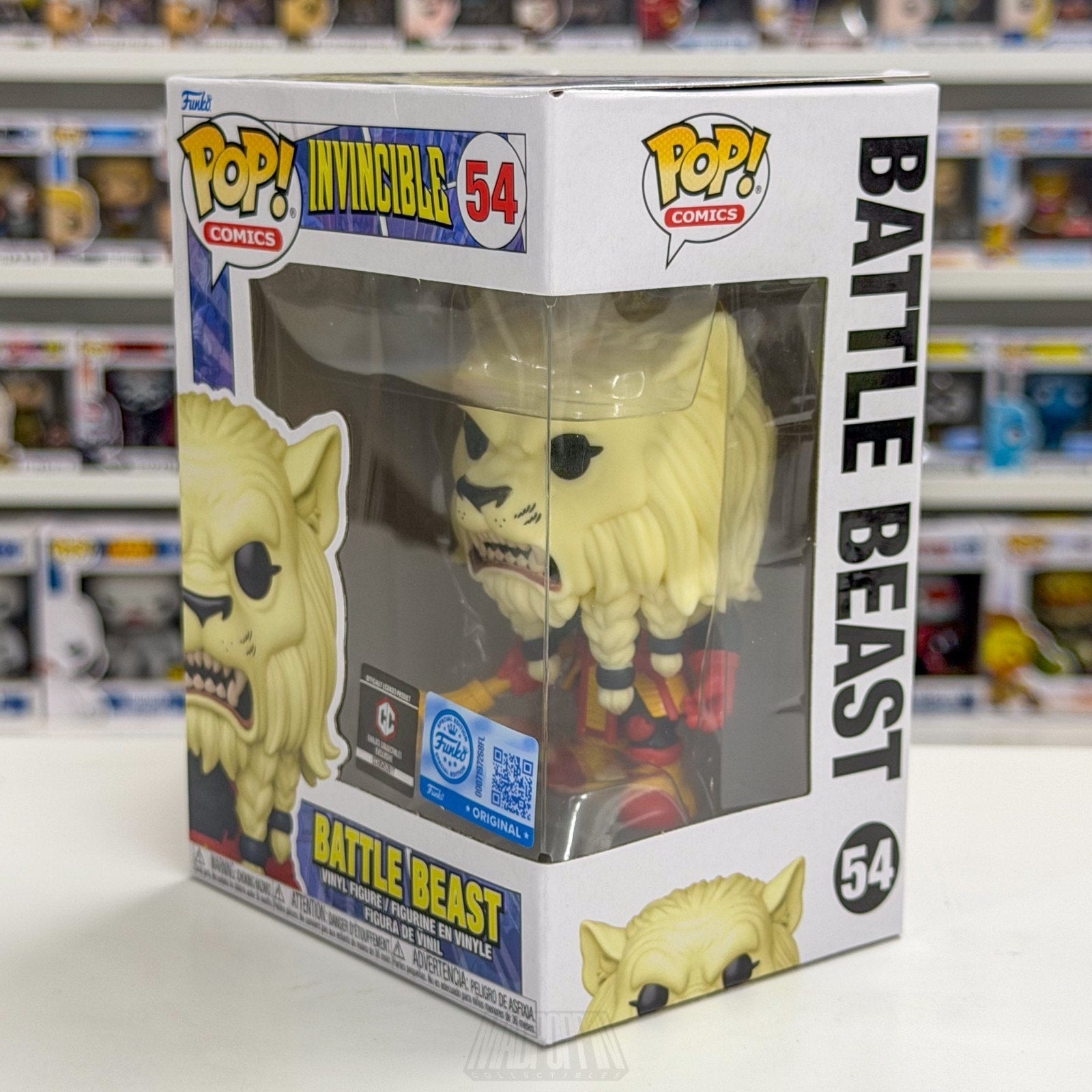 Funko Pop Comics Invincible Battle Beast Chalice Collectibles 54 Vinyl Figure