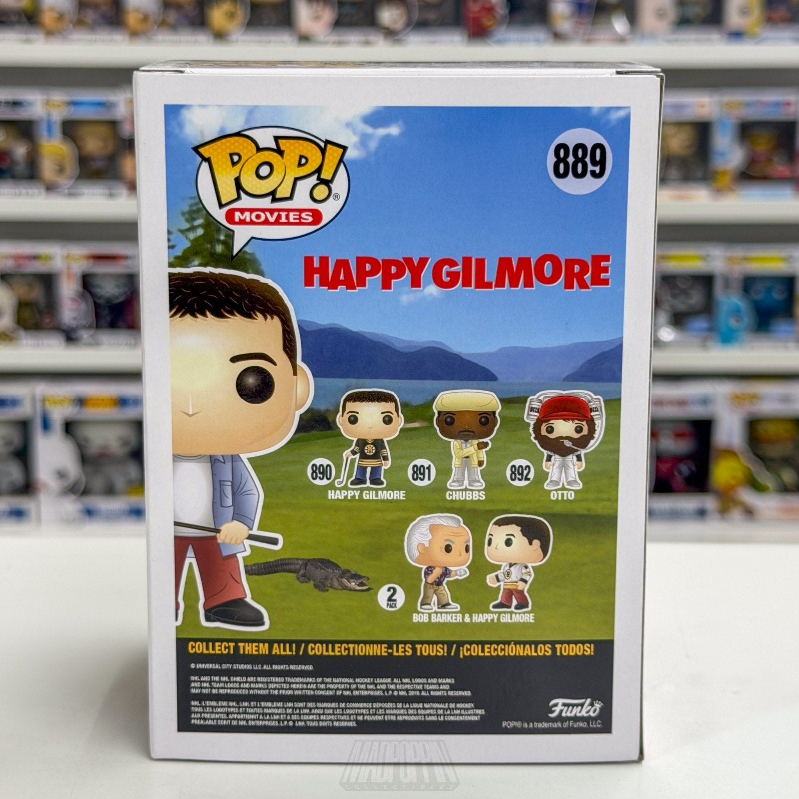 Funko Pop Movies Happy Gilmore Hockey Stick Shop Exclusive 889 Toy Vinyl Figure