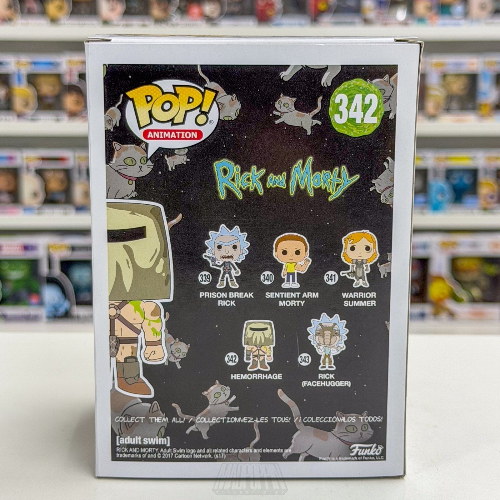 Funko Pop Animation Rick & Morty Hemorrhage 342 Death Stalkers Toy Vinyl Figure