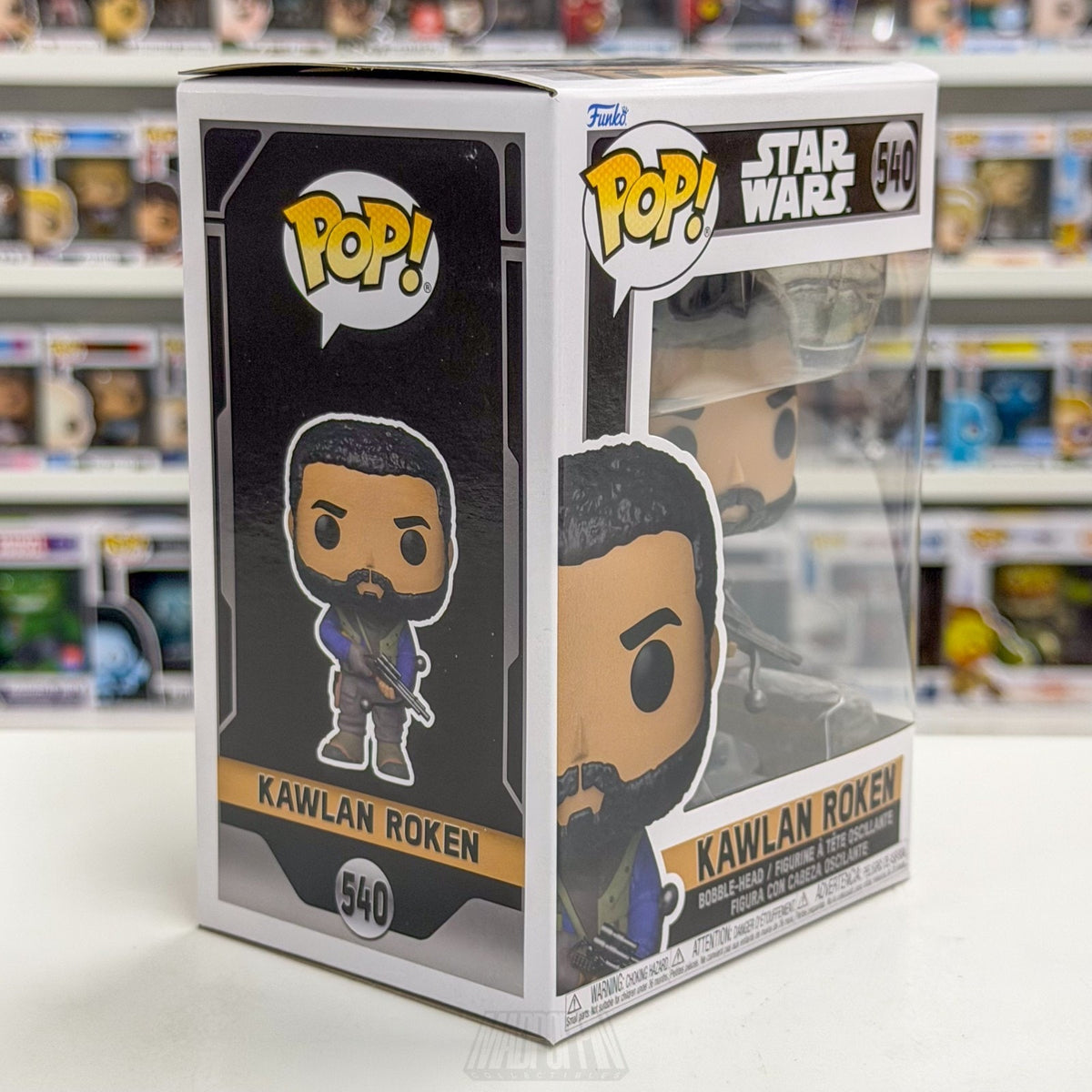 Funko Pop Star Wars Obi-Wan Kenobi Kawlan Roken 540 Disney+ Series Vinyl Figure