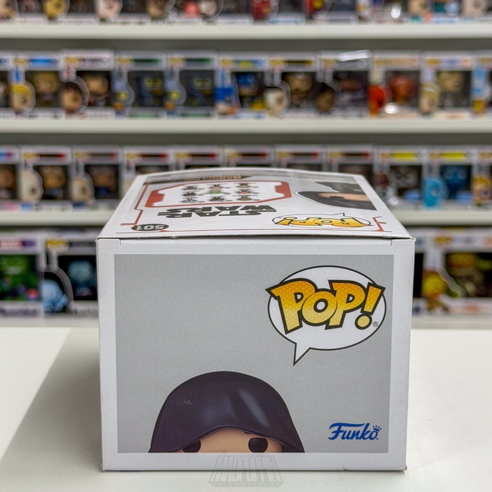 Funko Pop Star Wars Luke Skywalker Glow Entertainment Earth 501 Toy Vinyl Figure