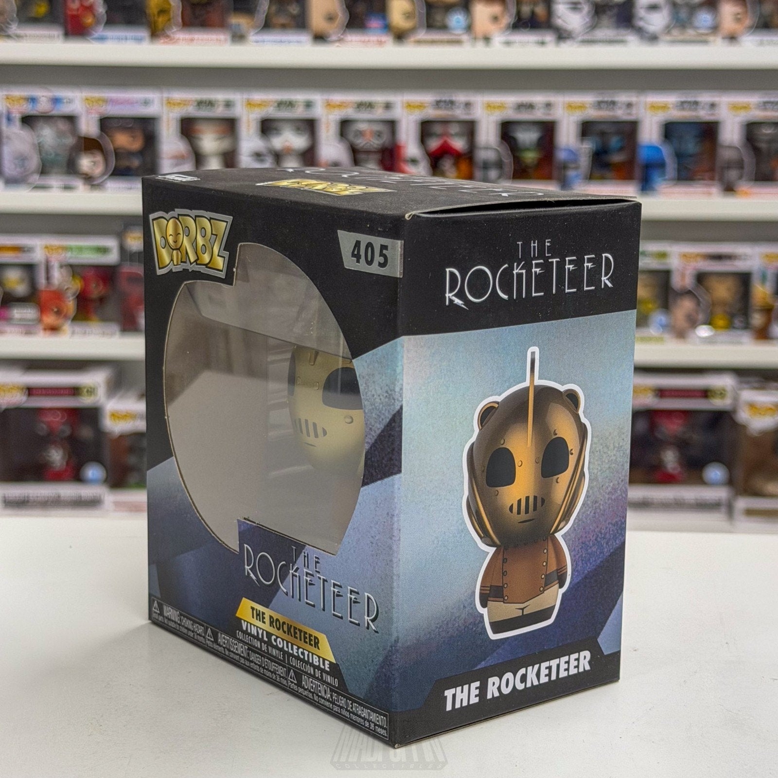 Funko Dorbz Disney The Rocketeer 405 Superhero Howard Hughes Toy Vinyl Figure