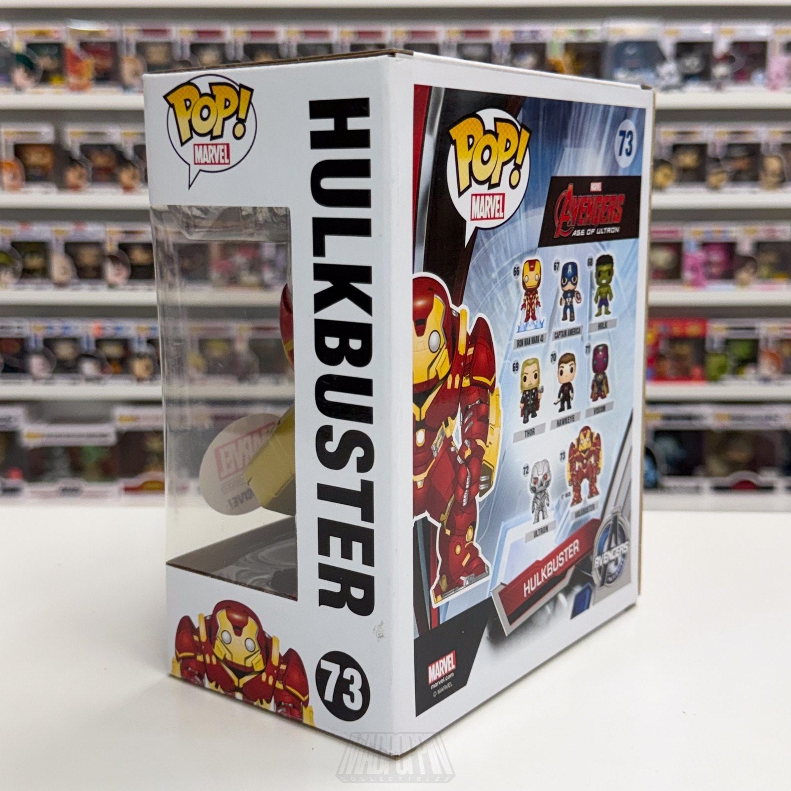 Funko Pop Marvel Collector Corps Hulkbuster 73 Iron Man Armor Vinyl 6" Figure