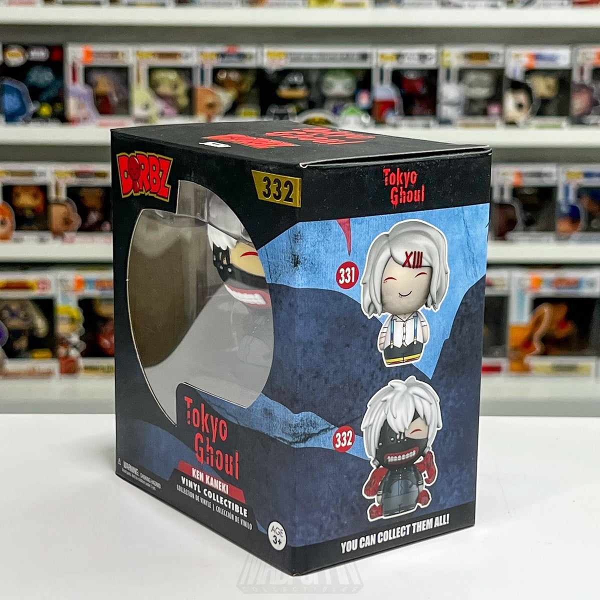 Funko Dorbz Anime Tokyo Ghoul Ken Kaneki 332 Japanese Manga Toy Vinyl Figure