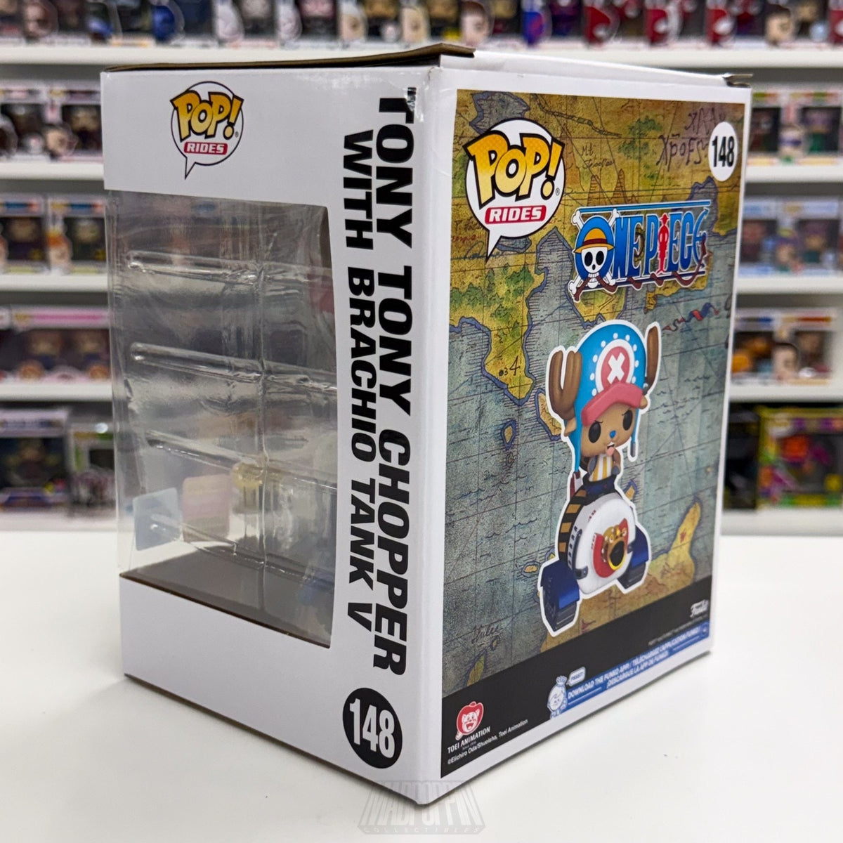 Funko Pop Anime Ride One Piece Tony Chopper Brachio Tank V SDCC 148 Vinyl Figure