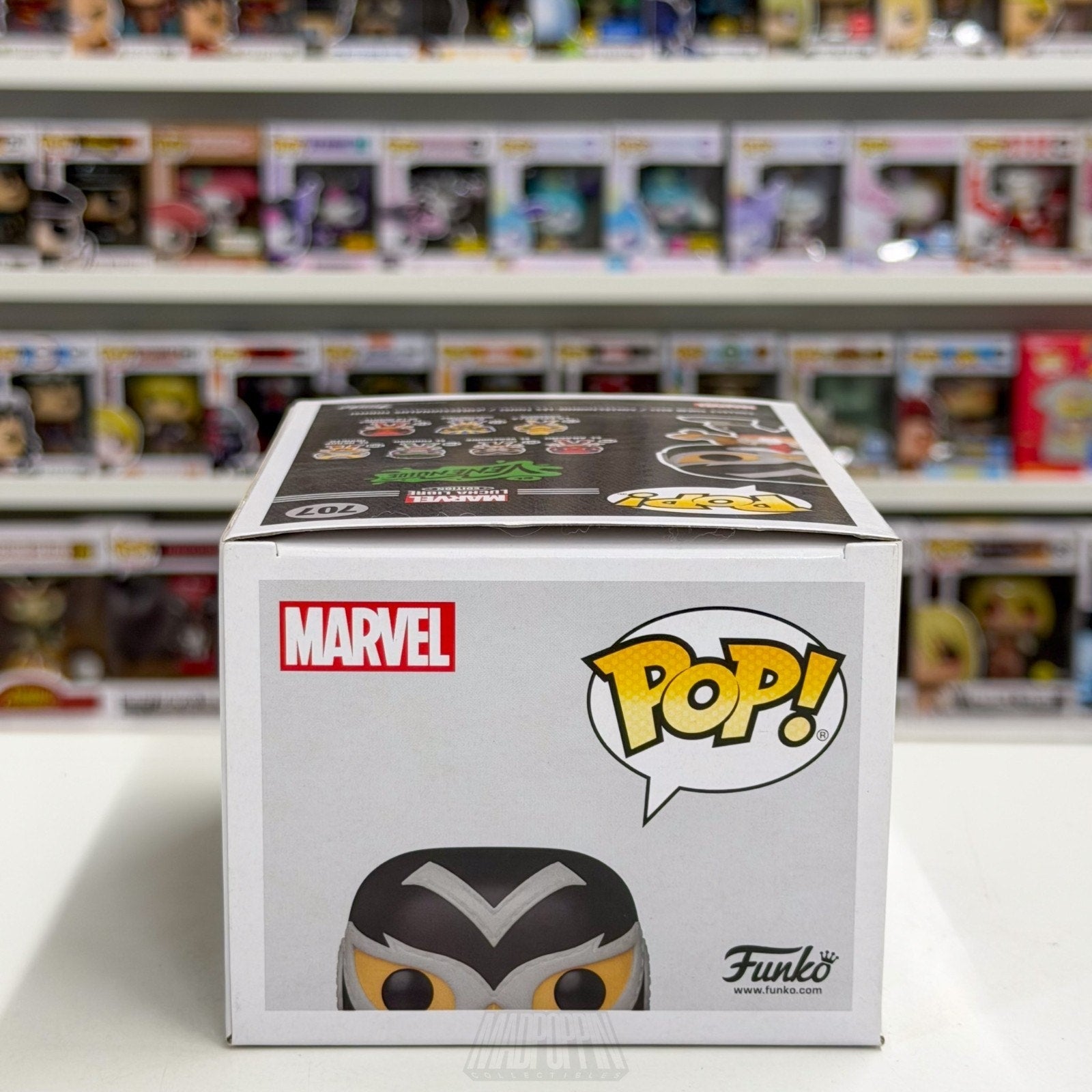 Funko Pop Marvel Lucha Libre El Venenoide 707 Venom Wrestling Toy Vinyl Figure
