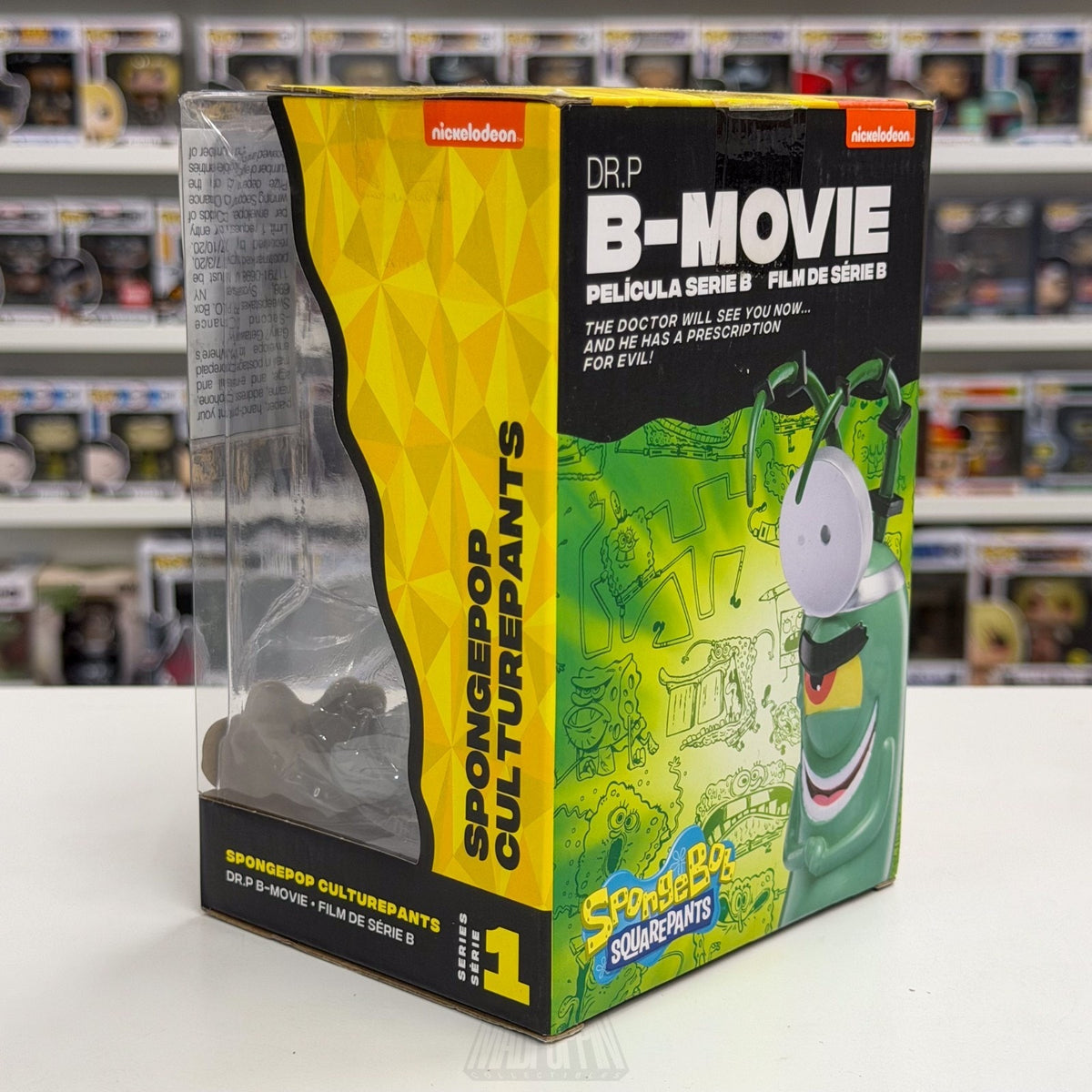 Alpha Group Spongebob Squarepants Spongepop Culturepants Dr P B-Movie Toy Figure