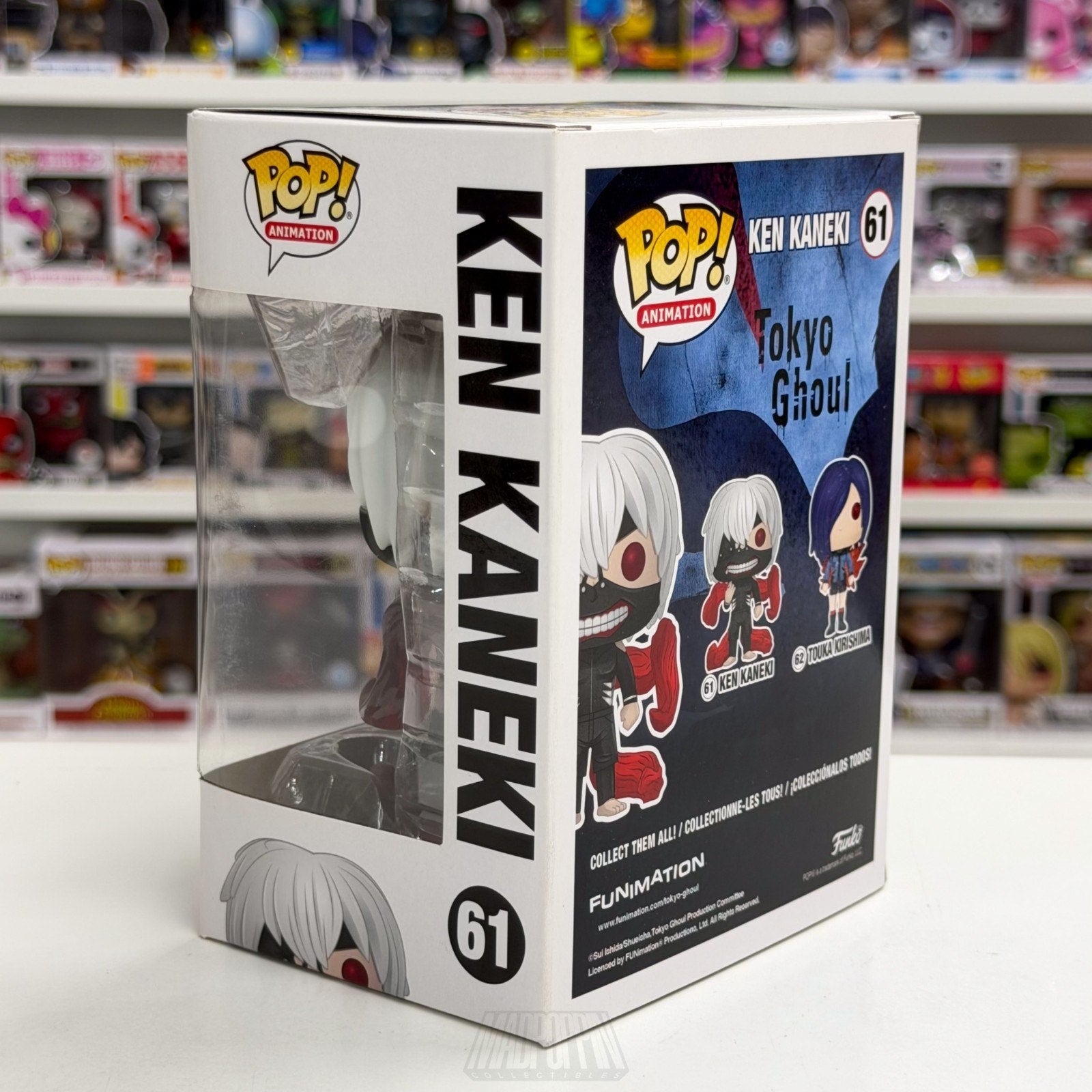 Funko Pop Anime Tokyo Ghoul Ken Kaneki 61 Japanese Dark Manga Toy Vinyl Figure