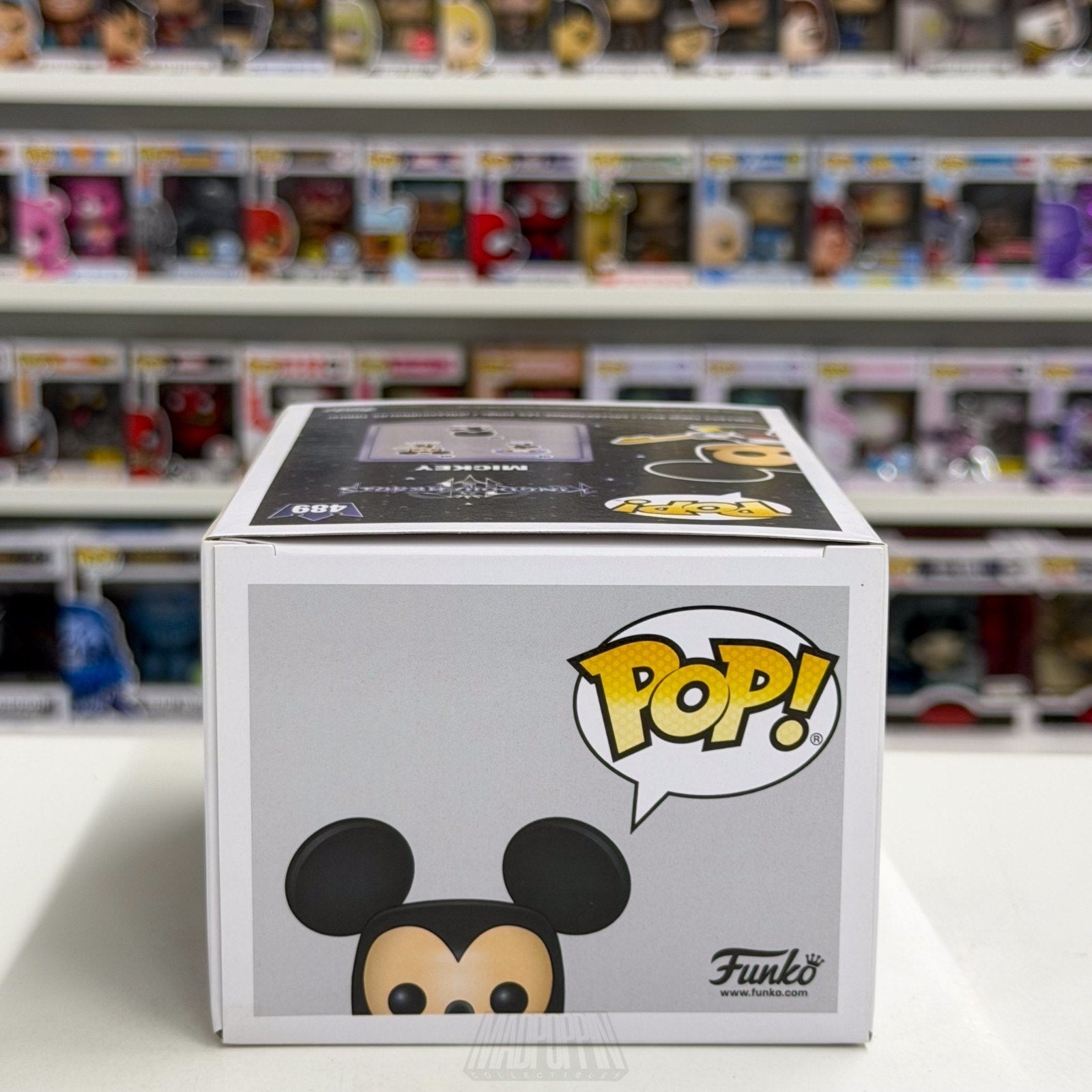 Funko Pop Games Disney Kingdom Hearts III Mickey Mouse 489 RPG Toy Vinyl Figure