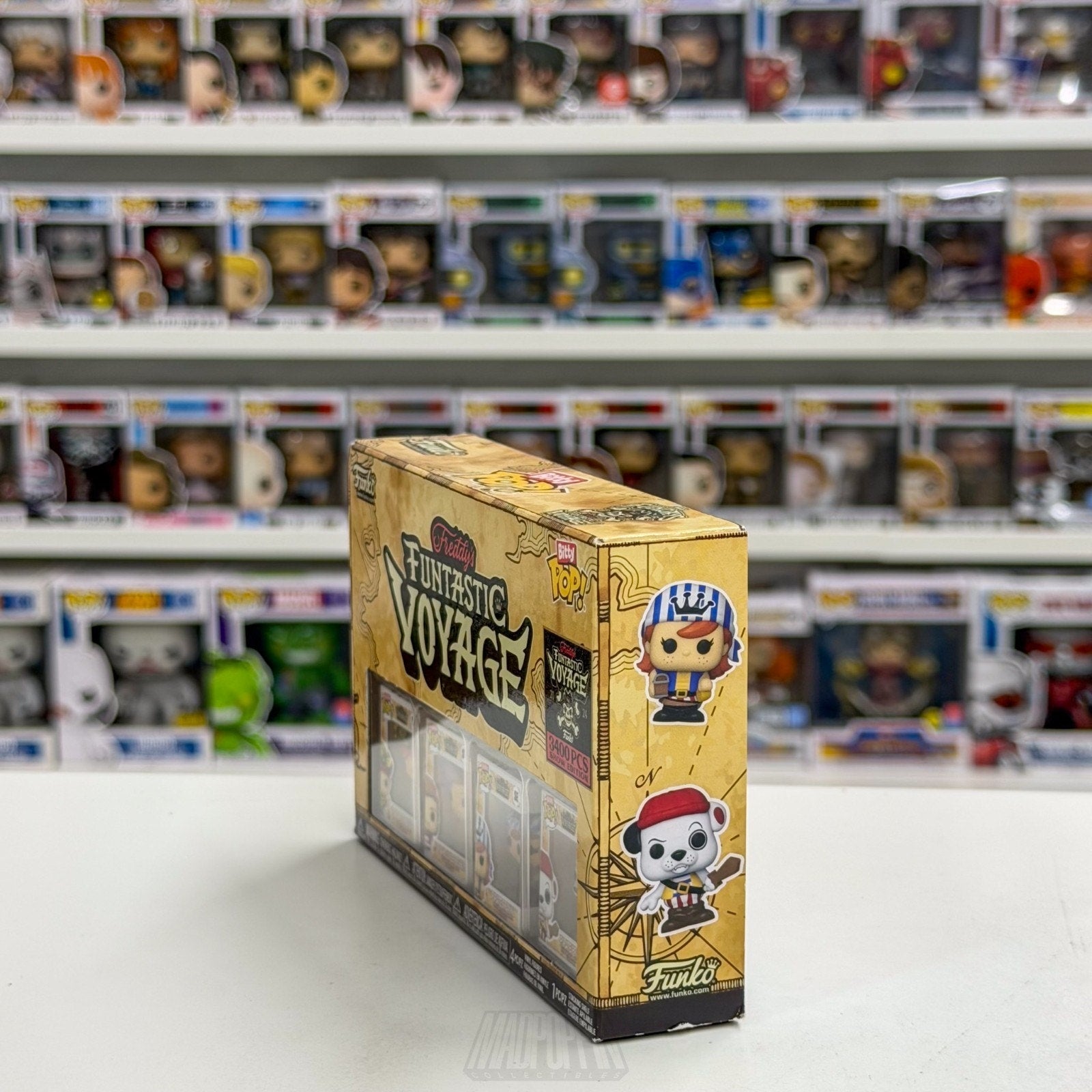 Funko Pop Bitty Fundays Funtastic Voyage 4 Pack Show Edition Pirate Toy Figure