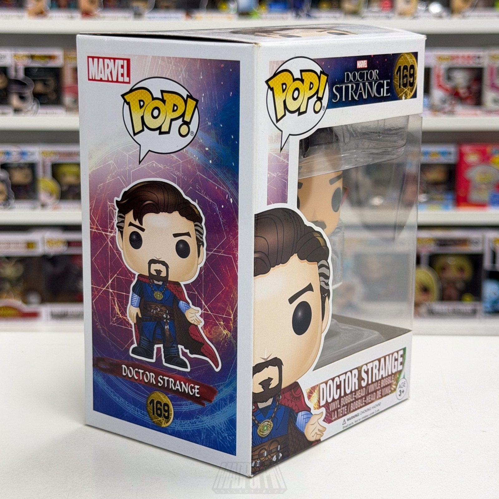 Funko Pop Marvel Doctor Strange 169 Magic Arts Sorcerer Supreme Toy Vinyl Figure