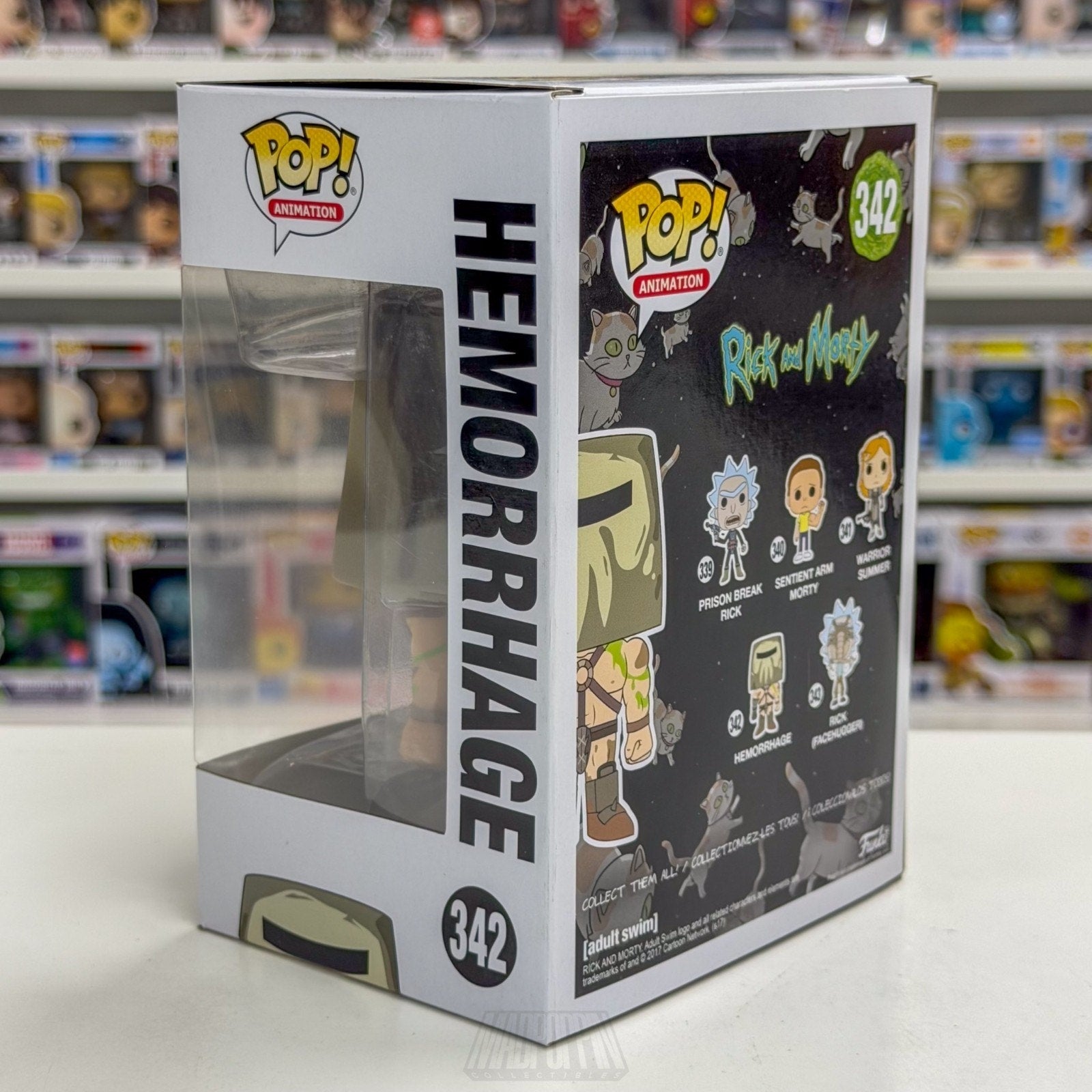 Funko Pop Animation Rick & Morty Hemorrhage 342 Death Stalkers Toy Vinyl Figure