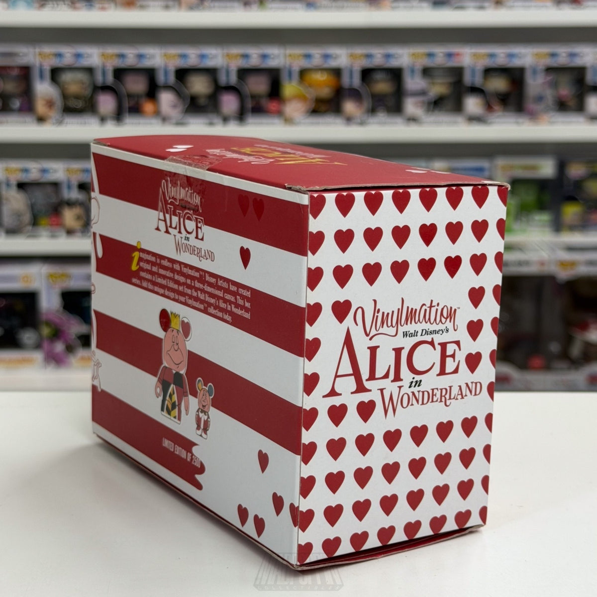 Disney Vinylmation Alice in Wonderland Queen of Hearts w/Mini King 2500 Figure