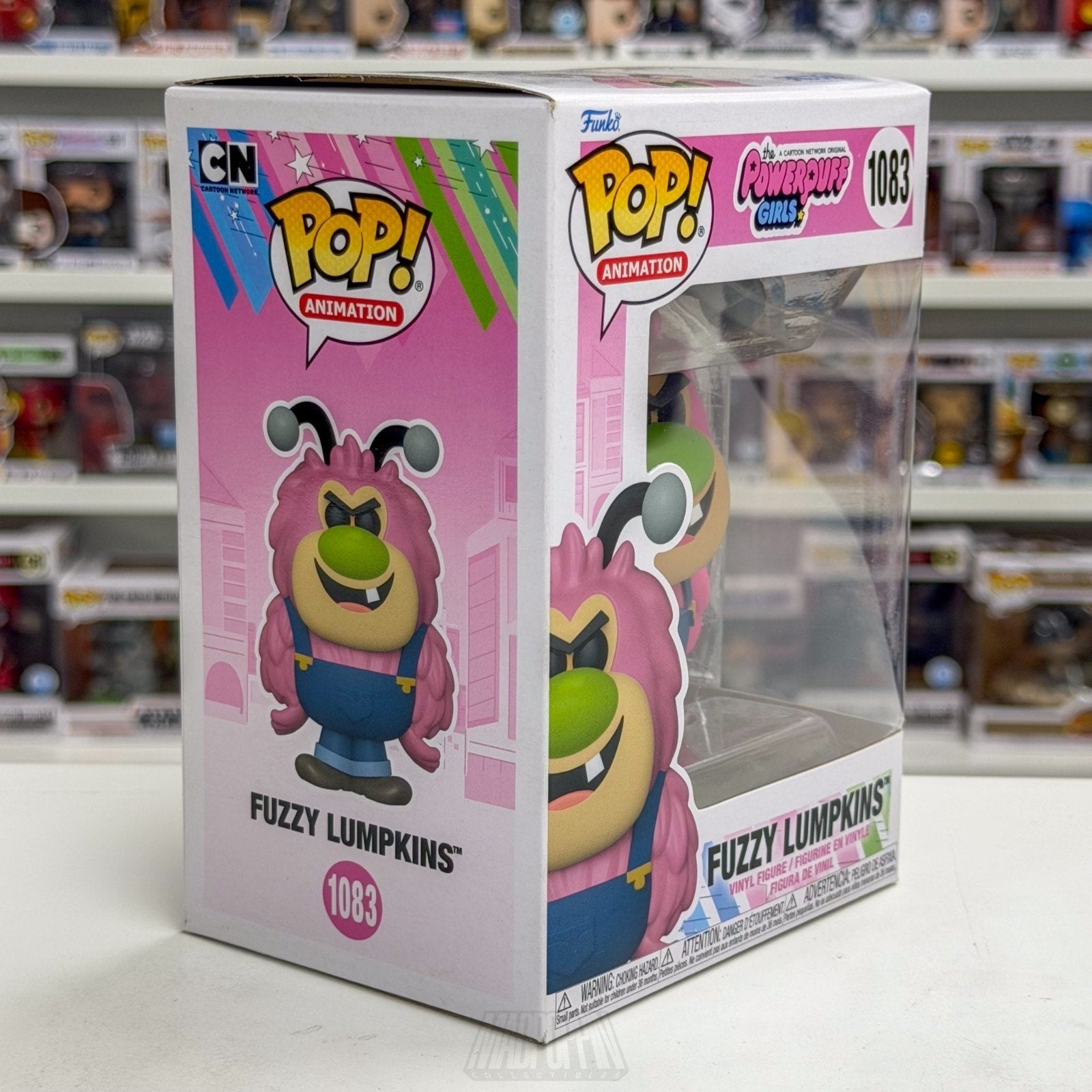 Funko Pop Animation Powerpuff Girls Fuzzy Lumpkins 1083 Cartoon Network Figure