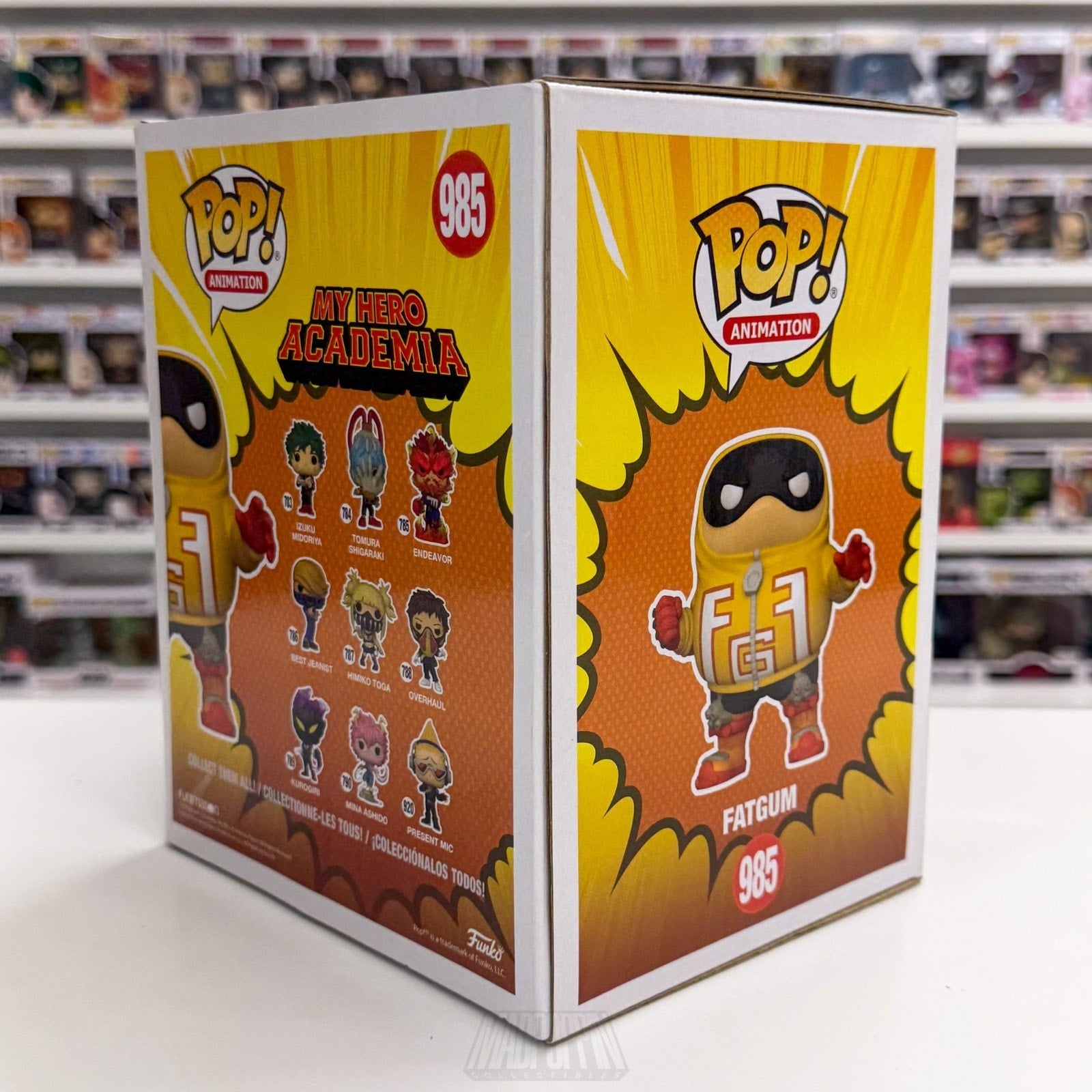 Funko Pop Anime My Hero Academia Fatgum Taishiro FunKon 985 Toy Vinyl 6" Figure