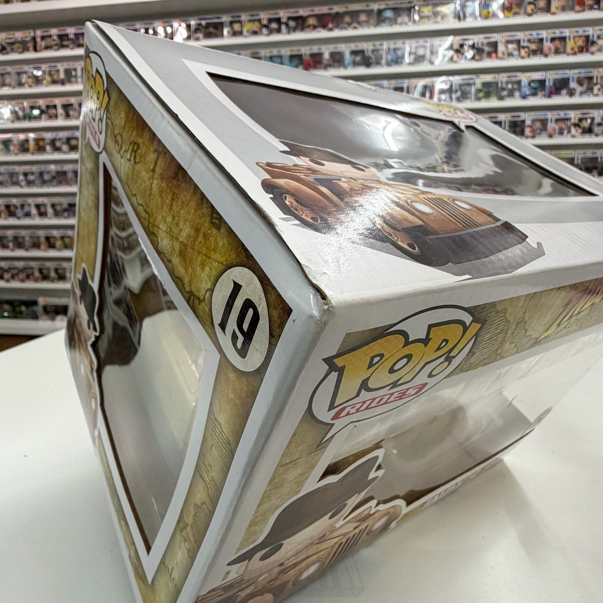 Funko Pop Disney Parks Ride Indiana Jones Adventure Indy's Ride 19 Vinyl Figure