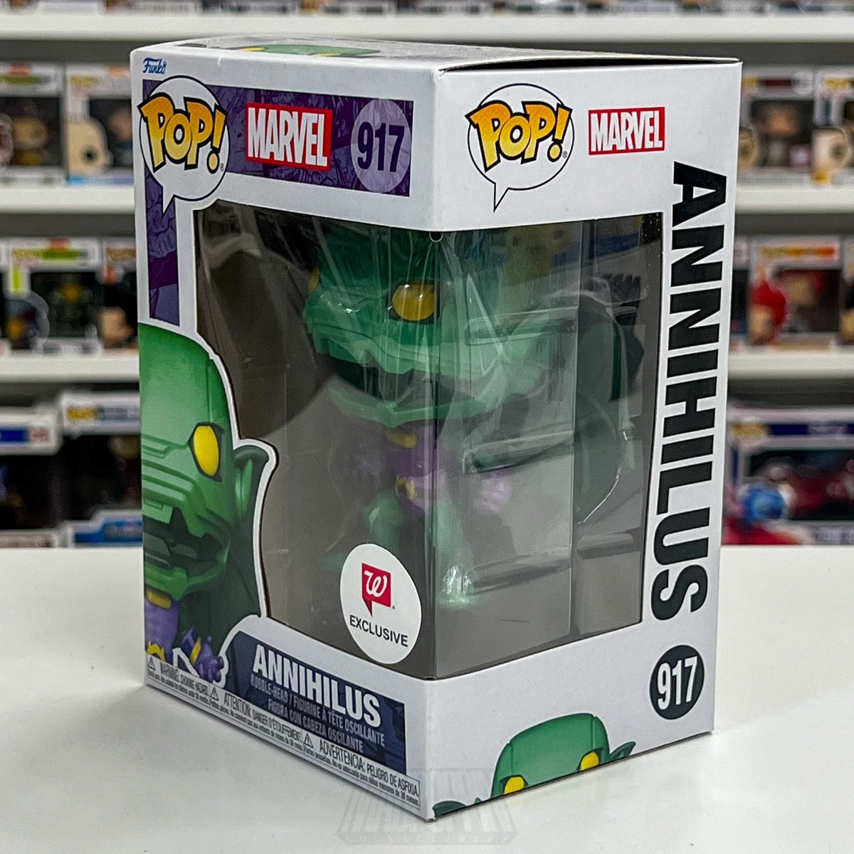 Funko Pop Marvel Annihilus Walgreens Exclusive 917 Supervillain Toy Vinyl Figure