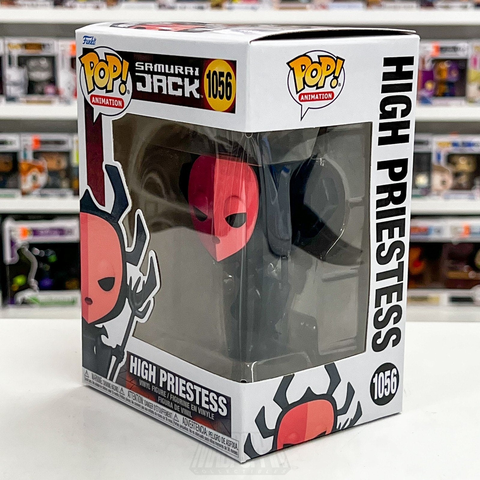 Funko Pop Animation Samurai Jack High Priestess 1056 Figure Cartoon Network